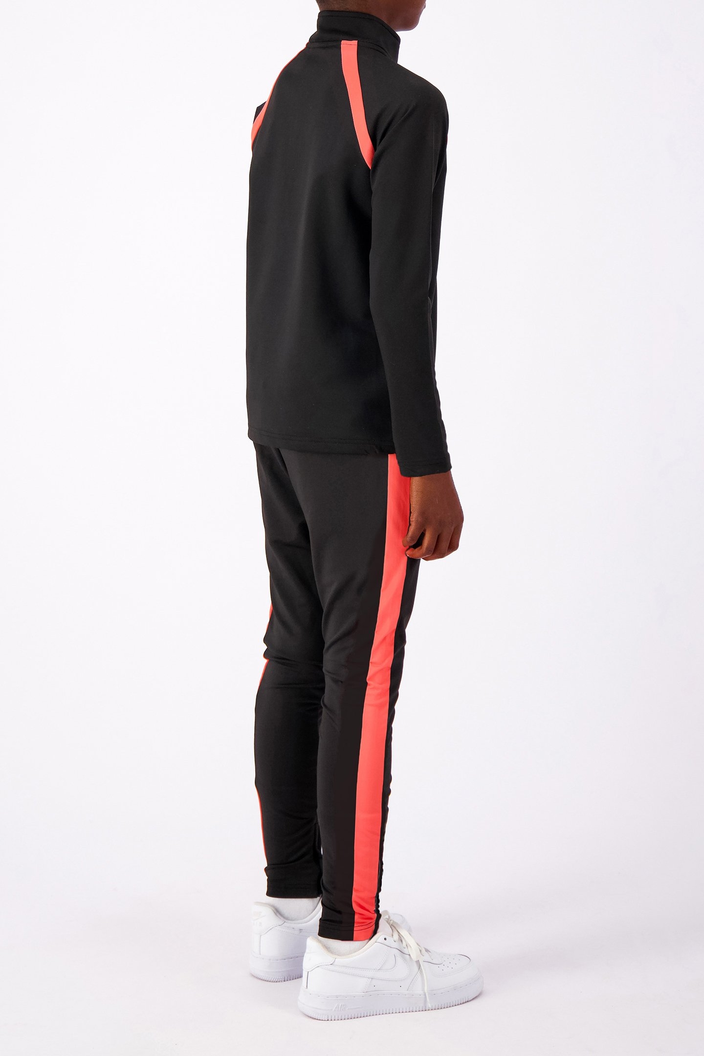 JR. FOOTBALL TRACKPANTS BLACK 3