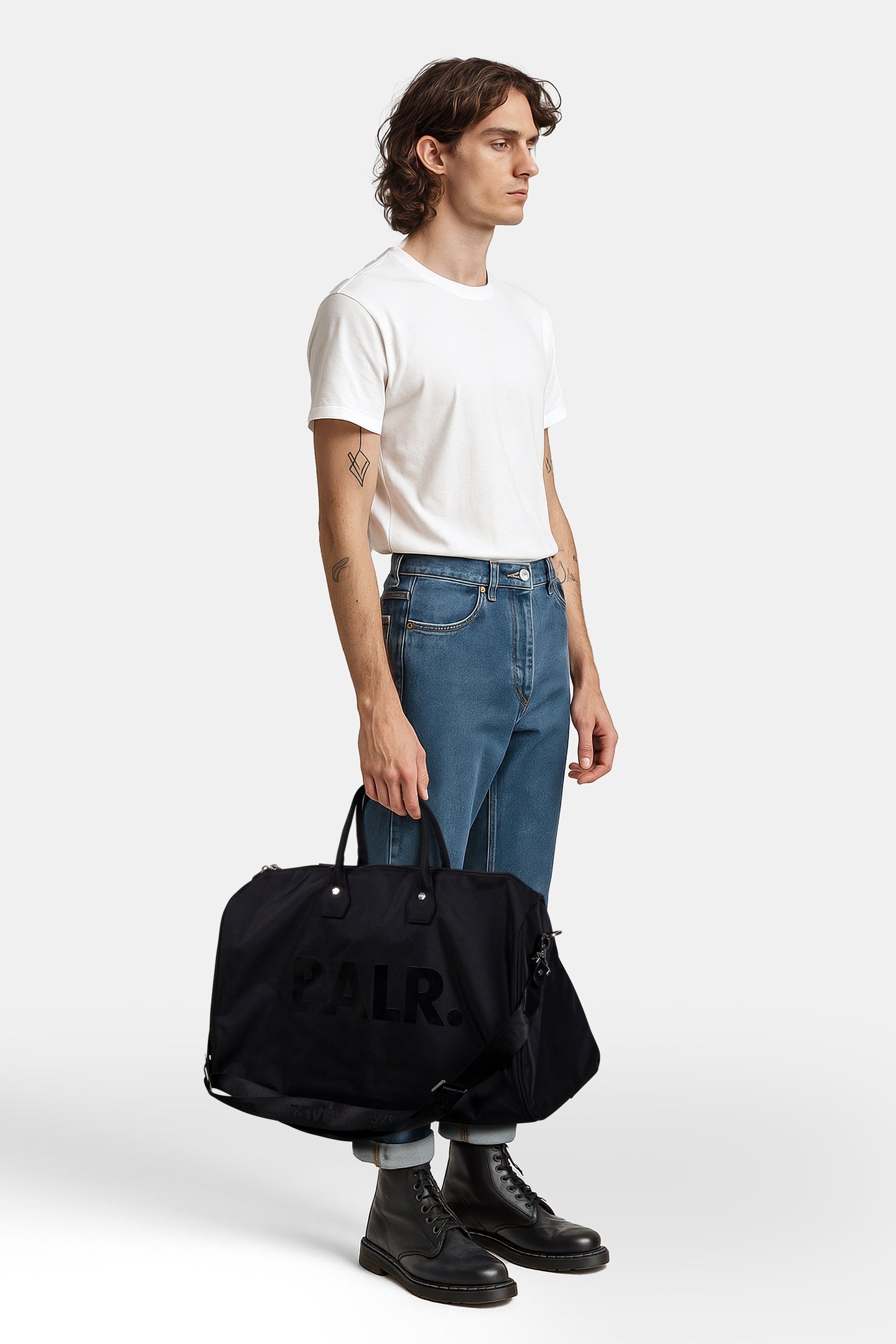 UNISEX B-SERIES DUFFLE BAG JET BLACK/JET BLACK 1