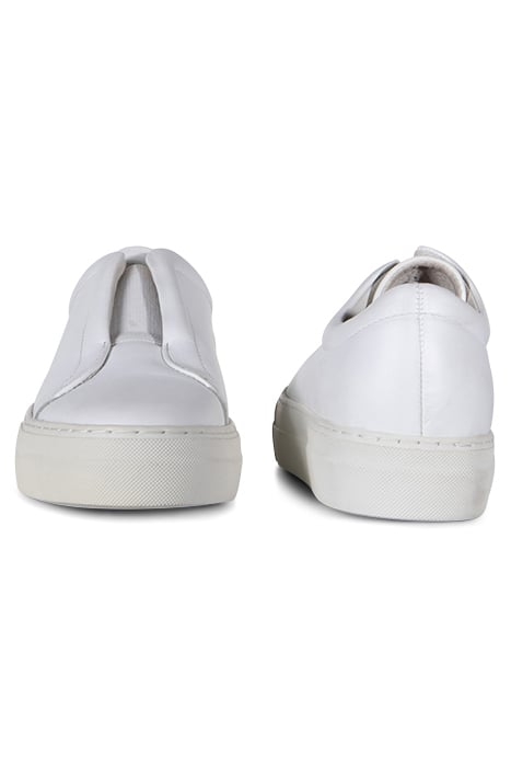SARA ELASTIC SLIP ON TRAINER WHITE 2