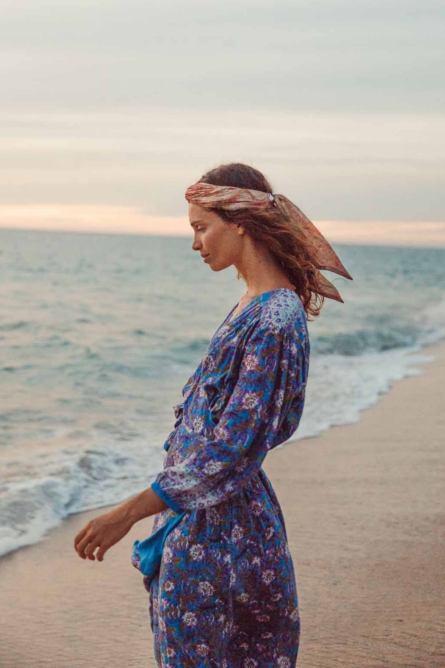 DRESS ALINE BLUE FLOWERS 3