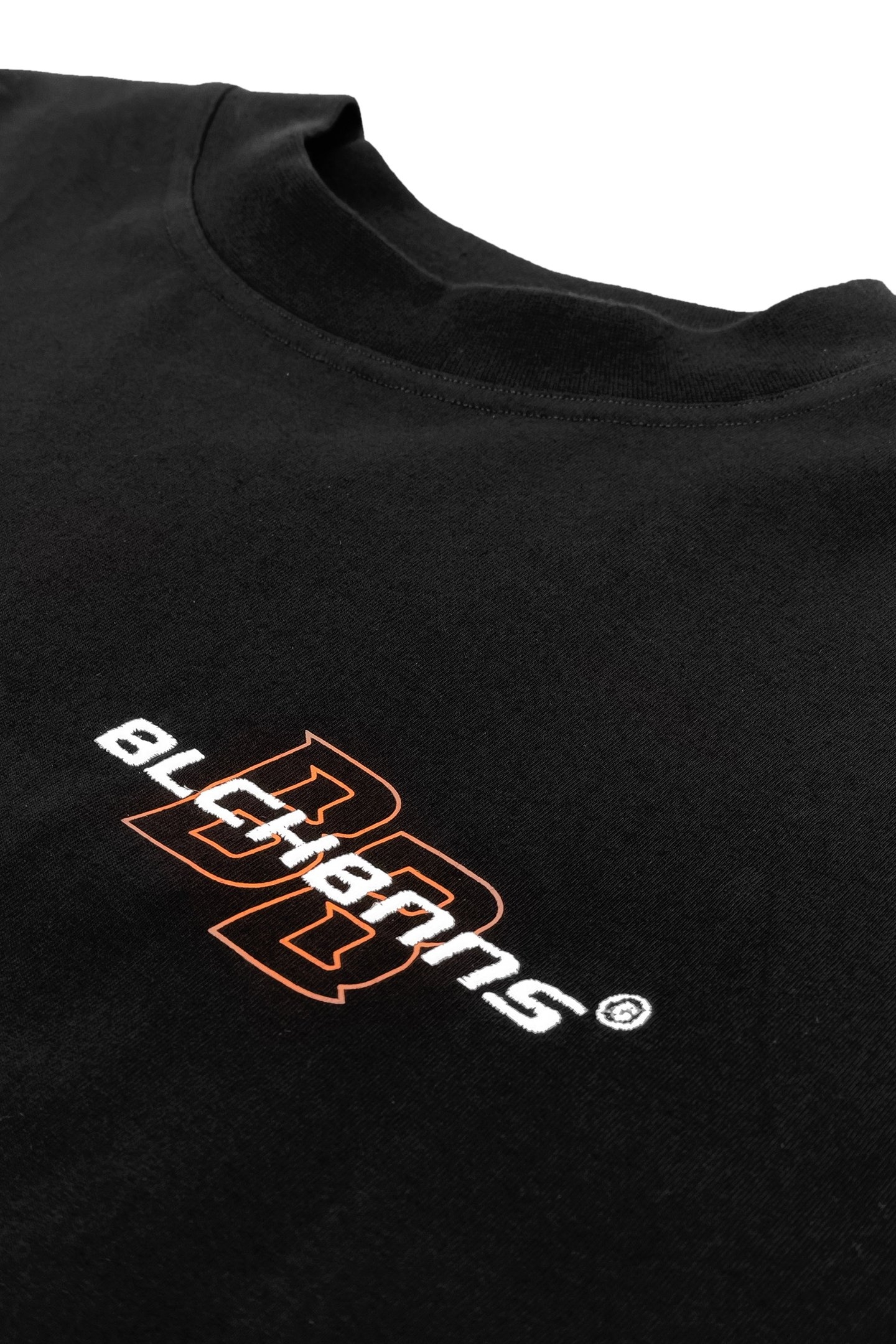 INITIALS TEE BLACK 5