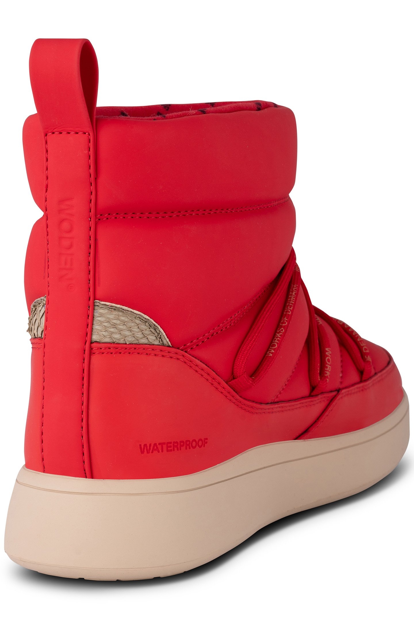 ISA LACE WATERPROOF FIRE RED 7