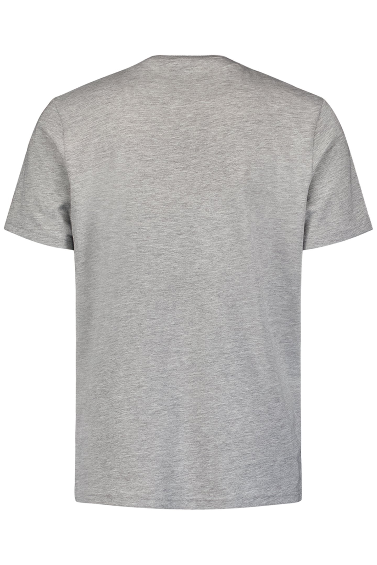 T-SHIRT CREWNECK SOLID BASIC GREY MELANGE 5
