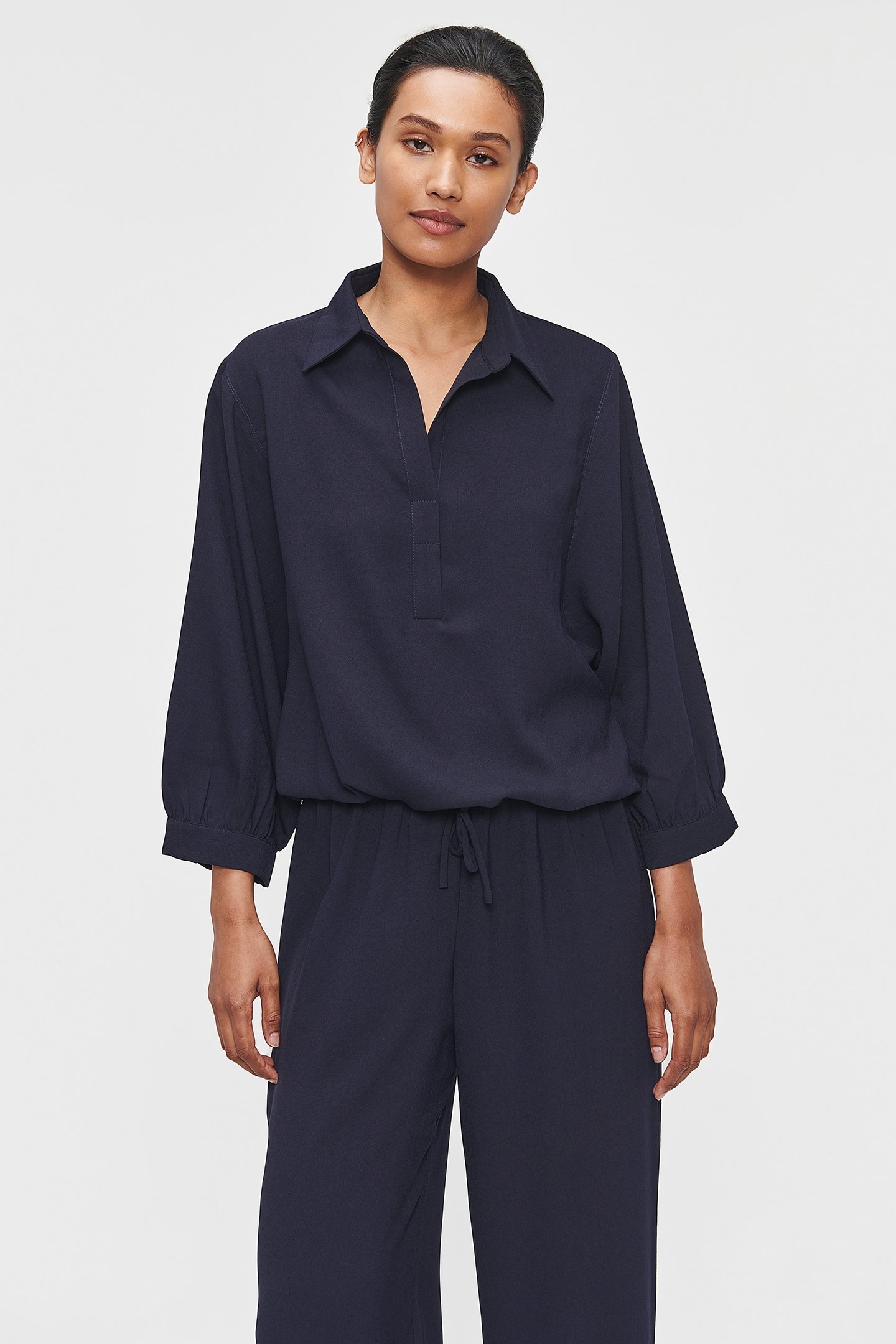 FLUID POLO TOP INK BLUE 1