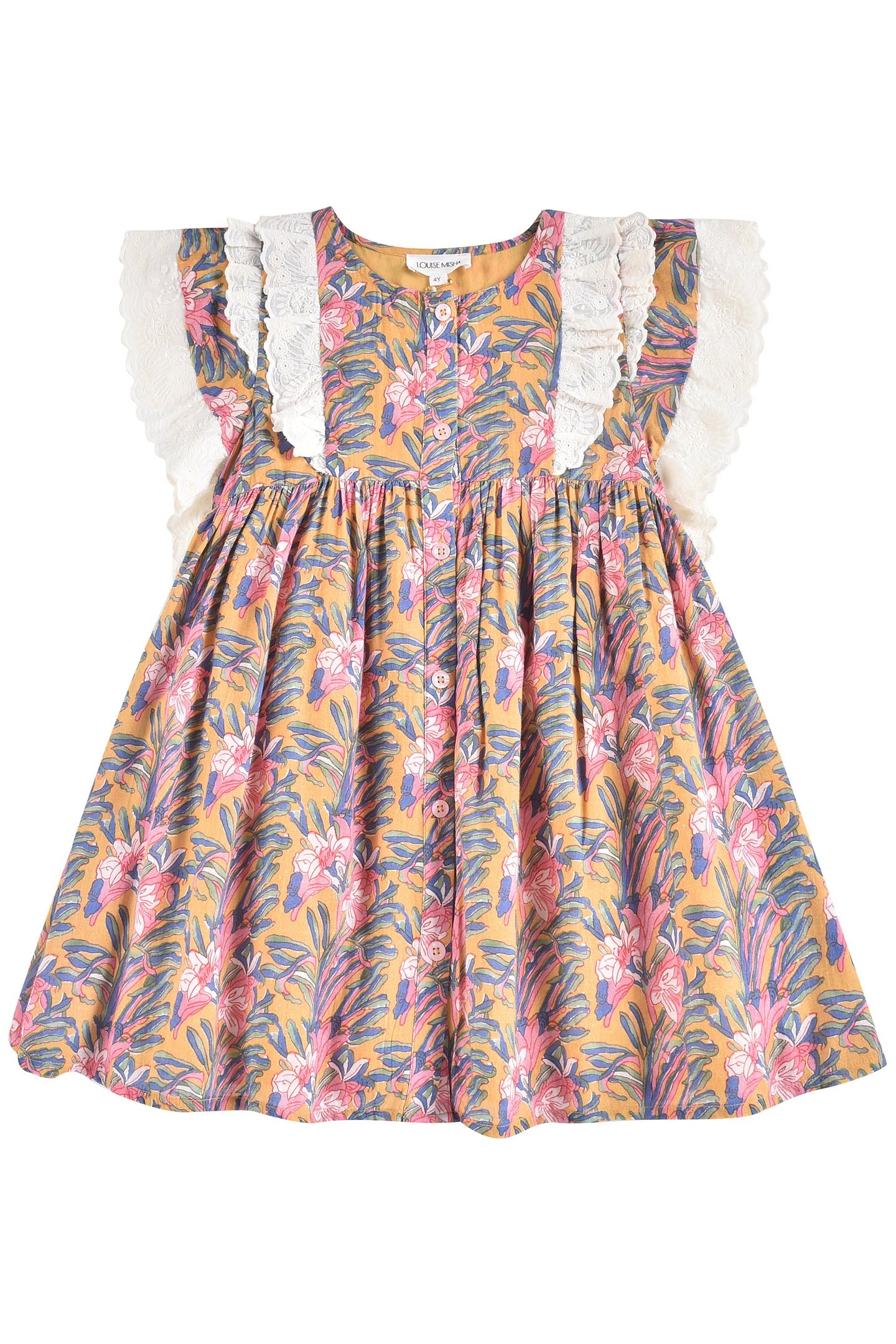 DRESS ELISABETH HONEY FLOWER 1
