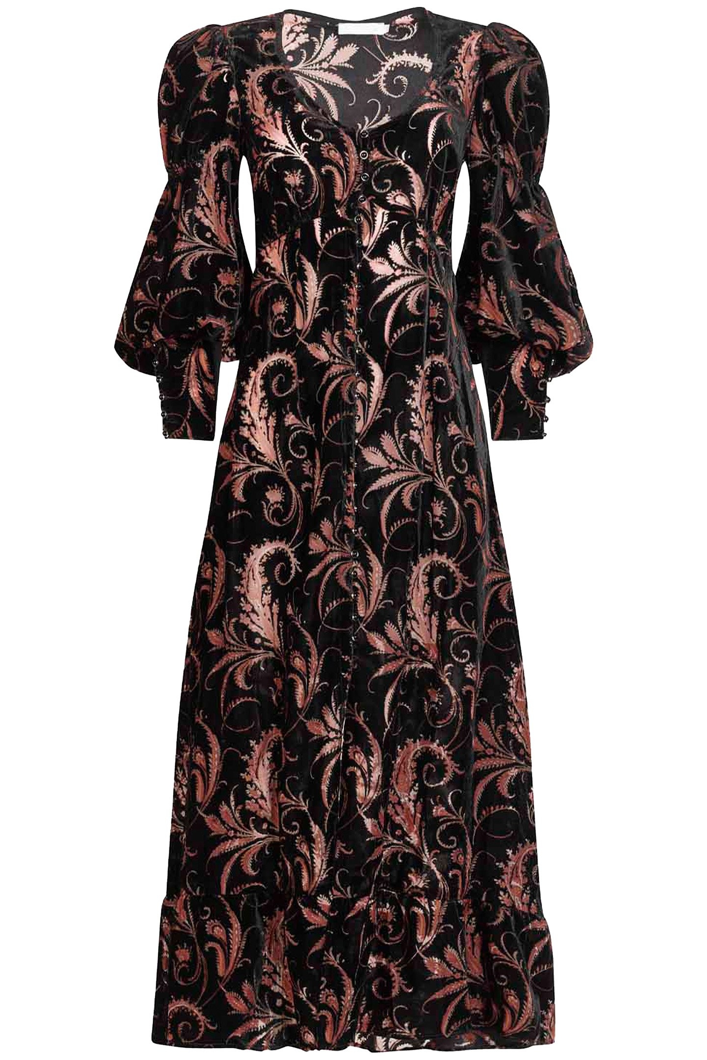 ALBINE ROBE BLACK 3