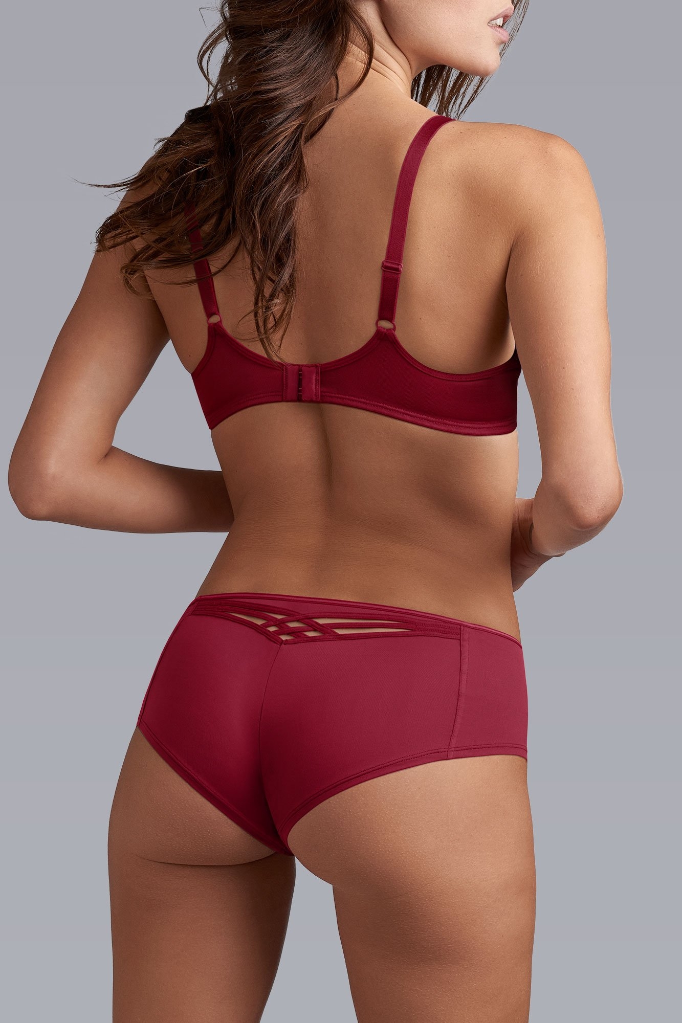 DAME DE PARIS BORDEAUX AND FUCHSIA 2