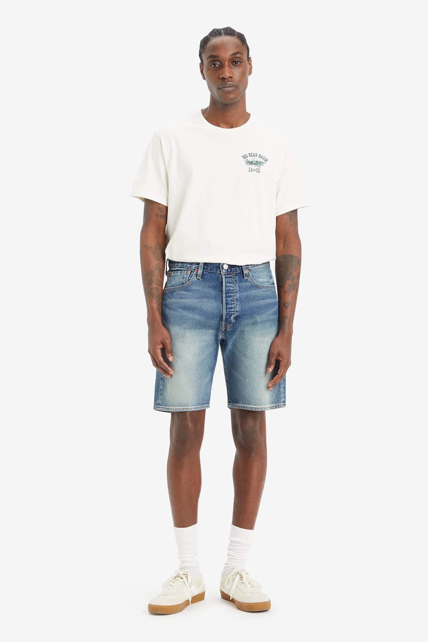 501® ORIGINAL SHORTS DARK INDIGO 1