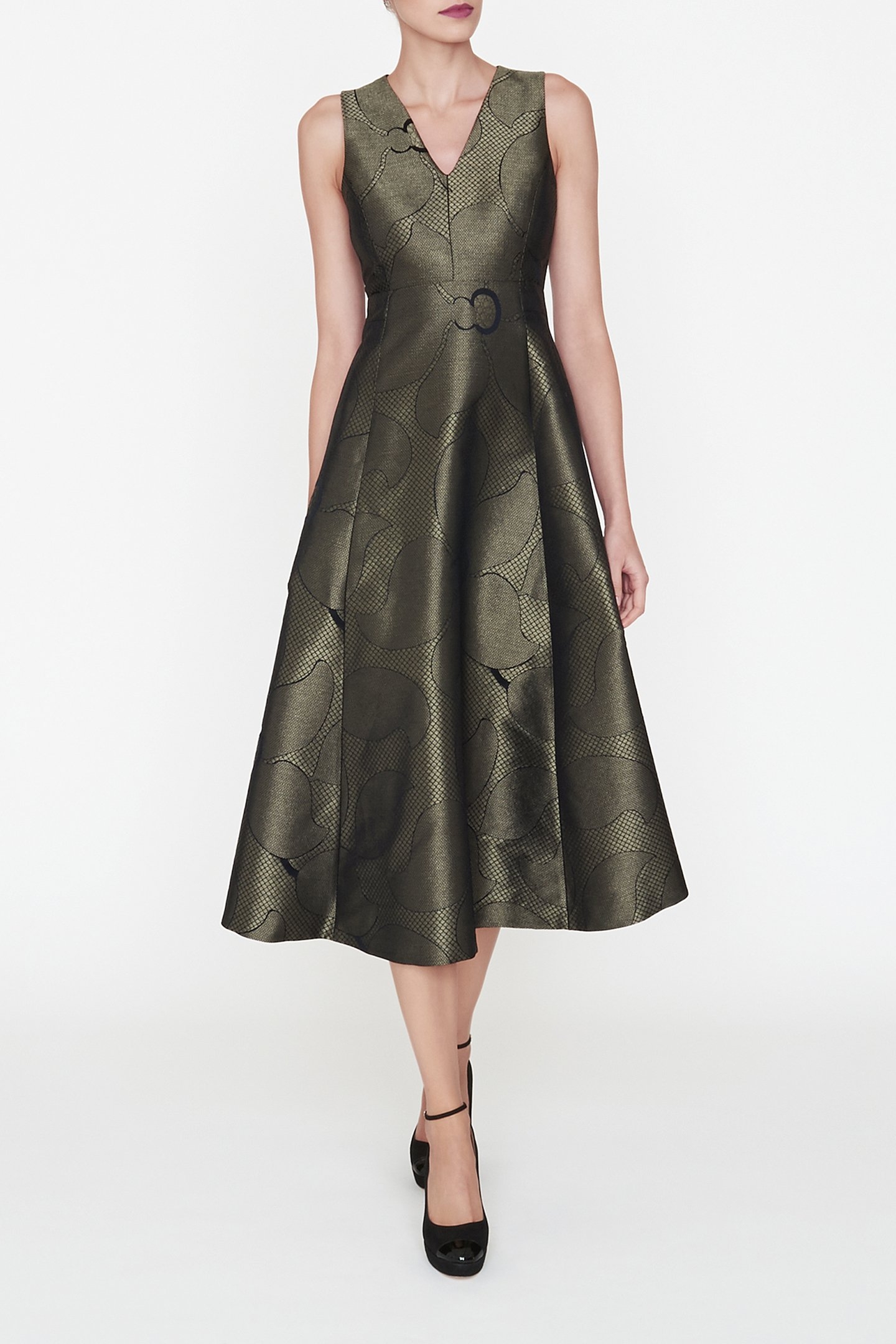 DR BIANCO - SKIRT DRESS GOLD 1