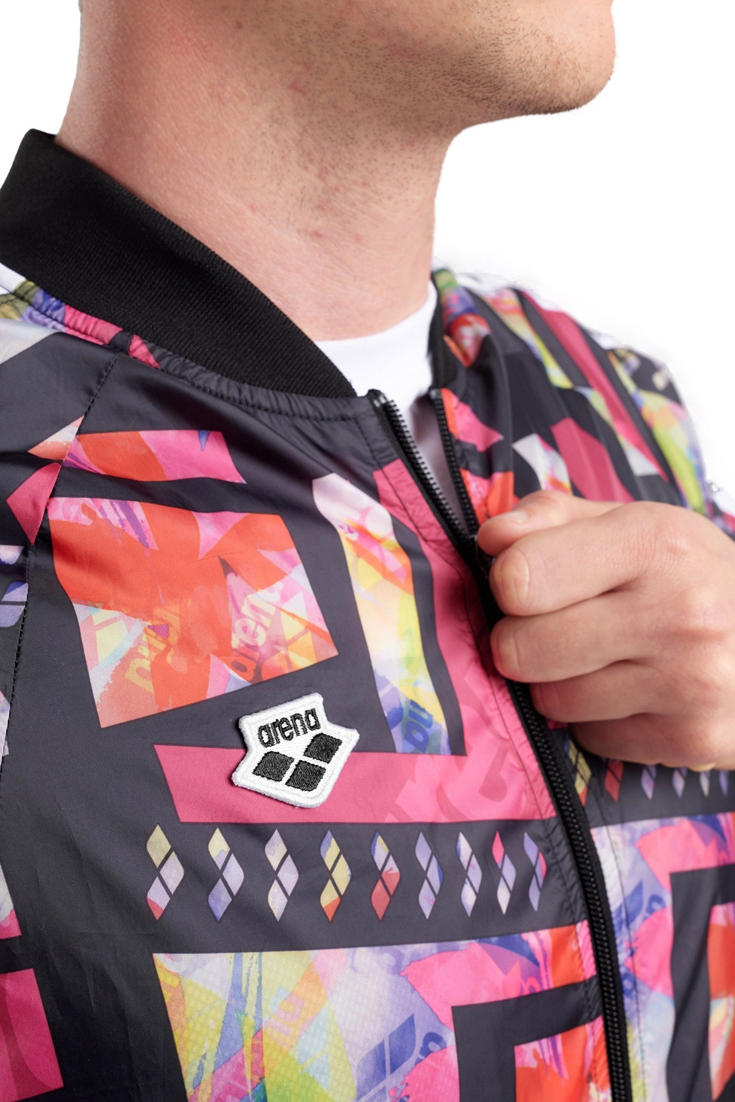 RELAX IV TEAM JACKET POLY MULTI BLACK 7