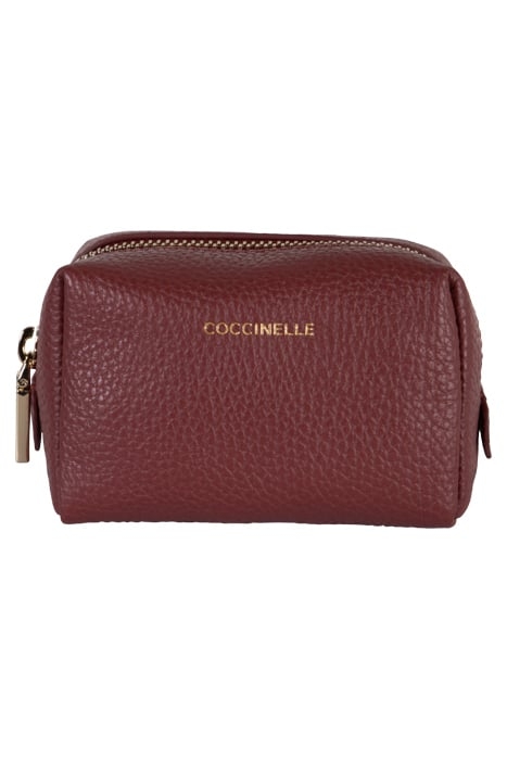 BEAUTY TRAVEL BAG IN GRAINED LEATHER 1