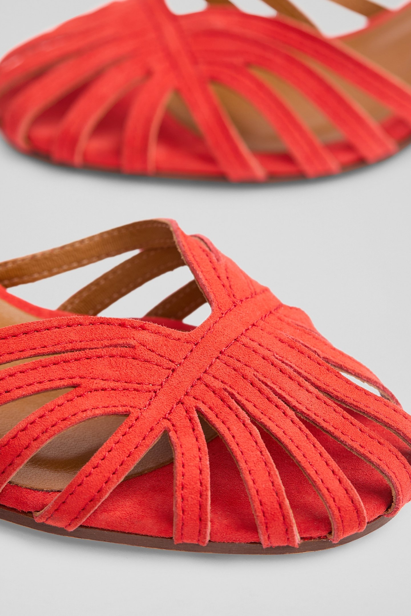 FS ASPEN PLAITED FRONT AURORA RED 4