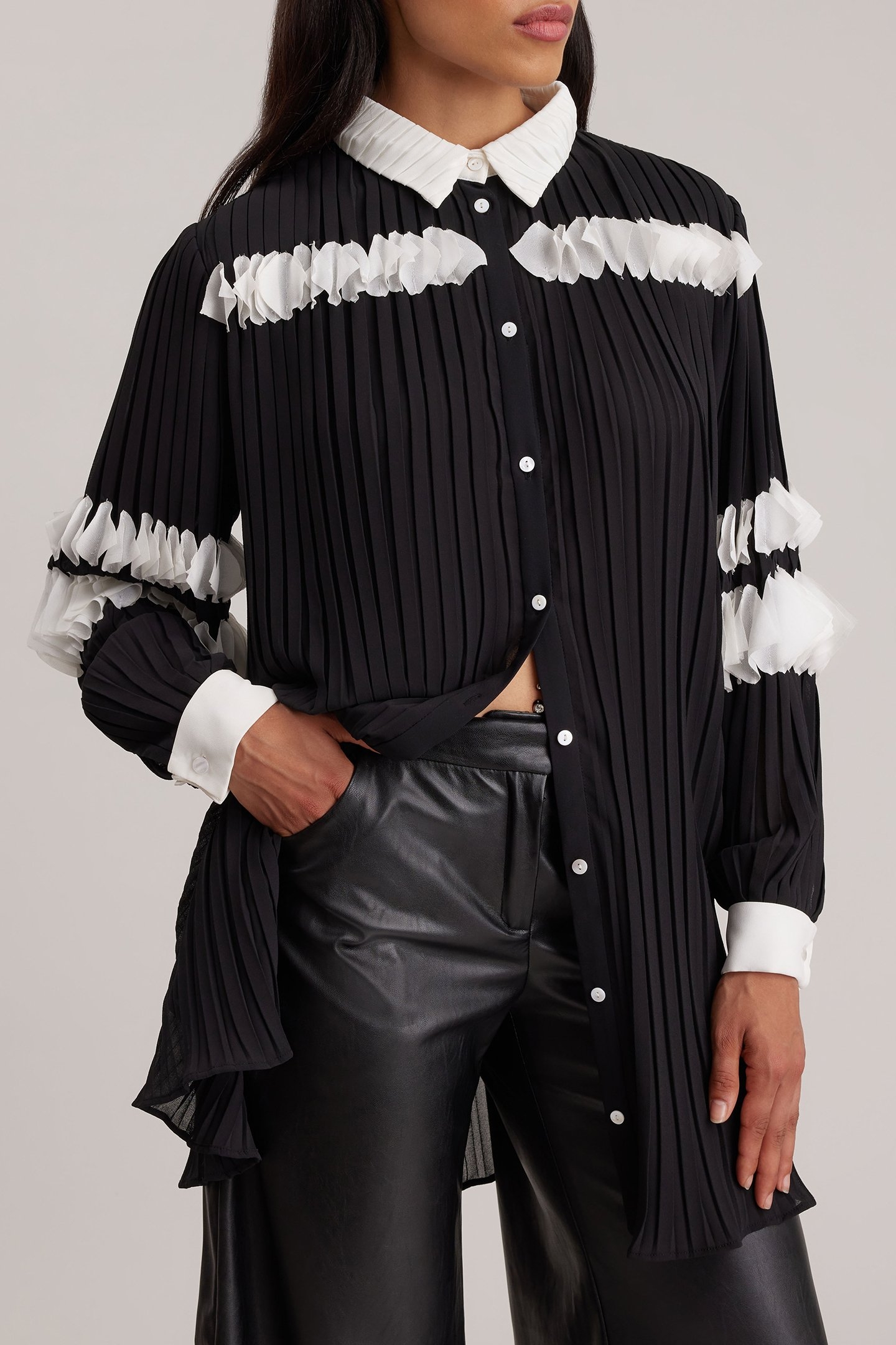 POESIE CHEMISE BLACK 1