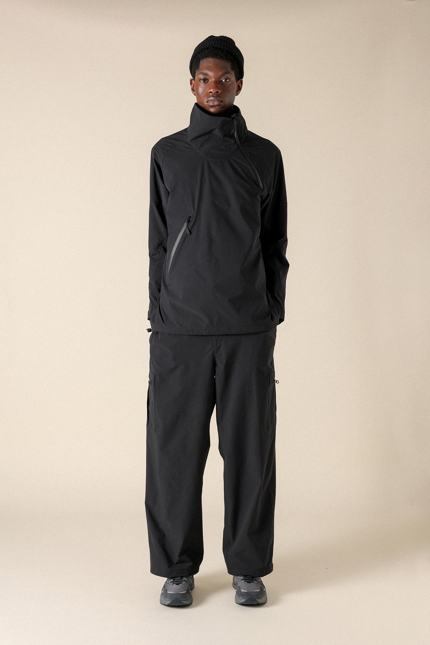 UNISEX SL SHINZO PULLOVER L/S SHIRT BLACK 3