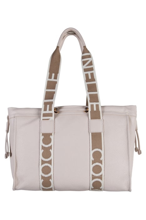 GRAINED LEATHER SIGNATURE TOTE BAG 3