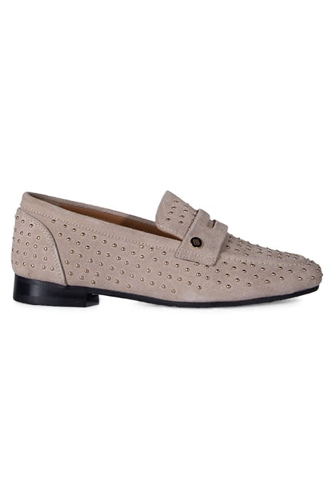 LEATHER STUDDED LOAFER DUNE 1