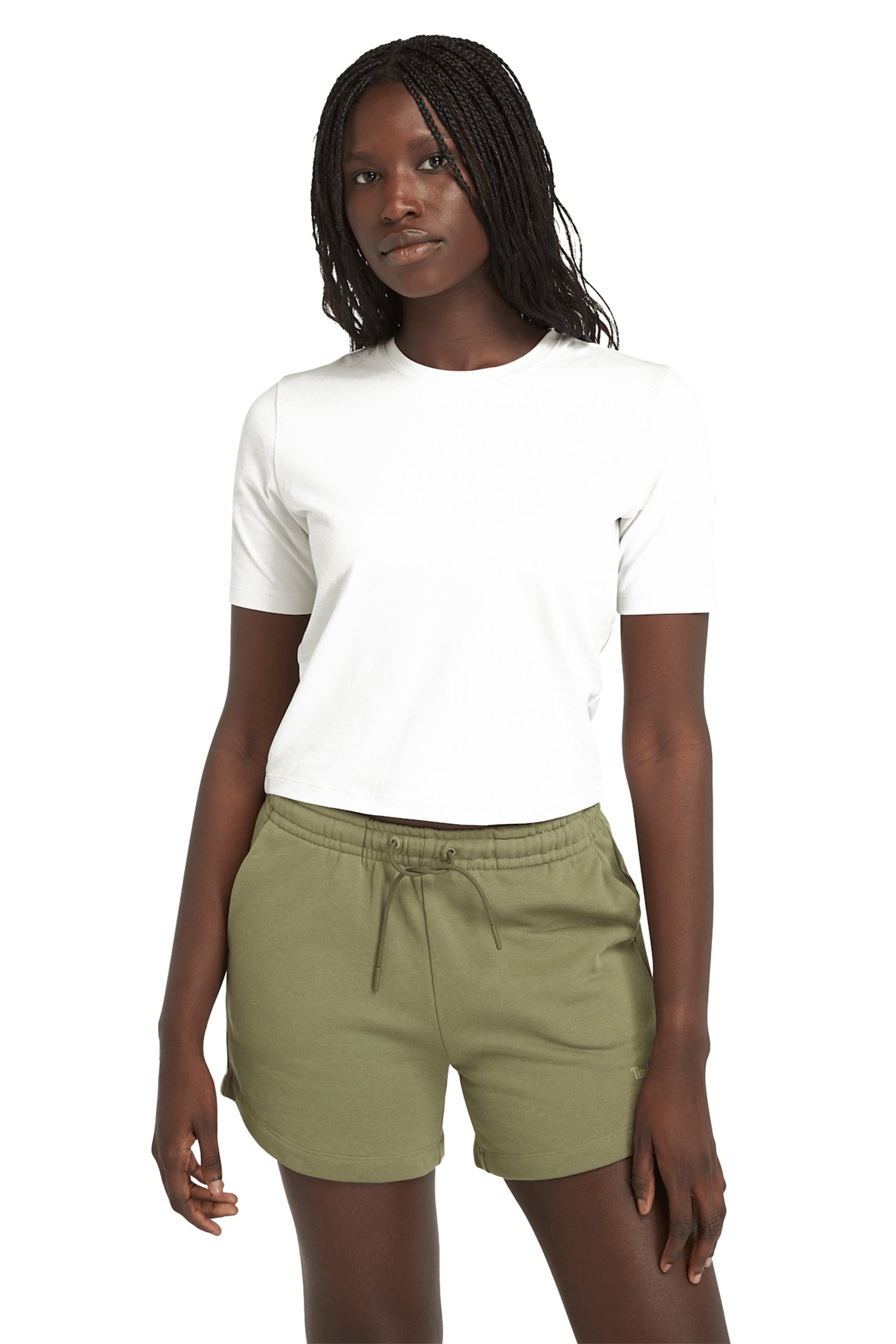 SHORT-SLEEVE BABY TEE VINTAGE WHITE 1