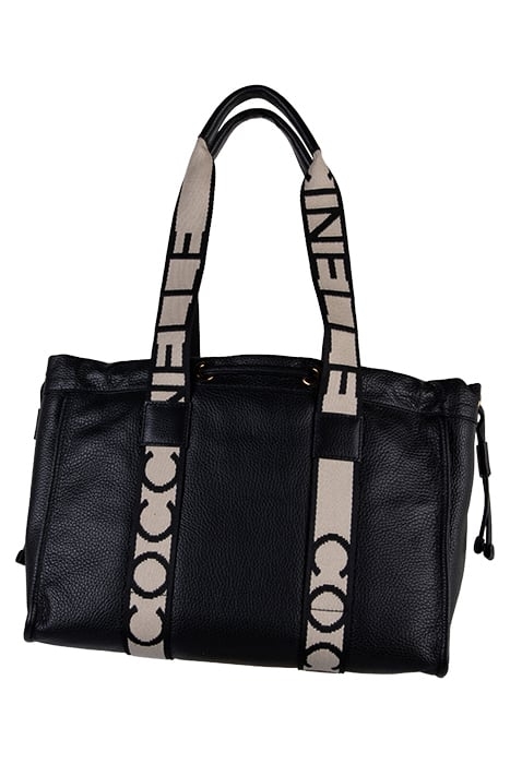 GRAINED LEATHER SIGNATURE TOTE BAG 3