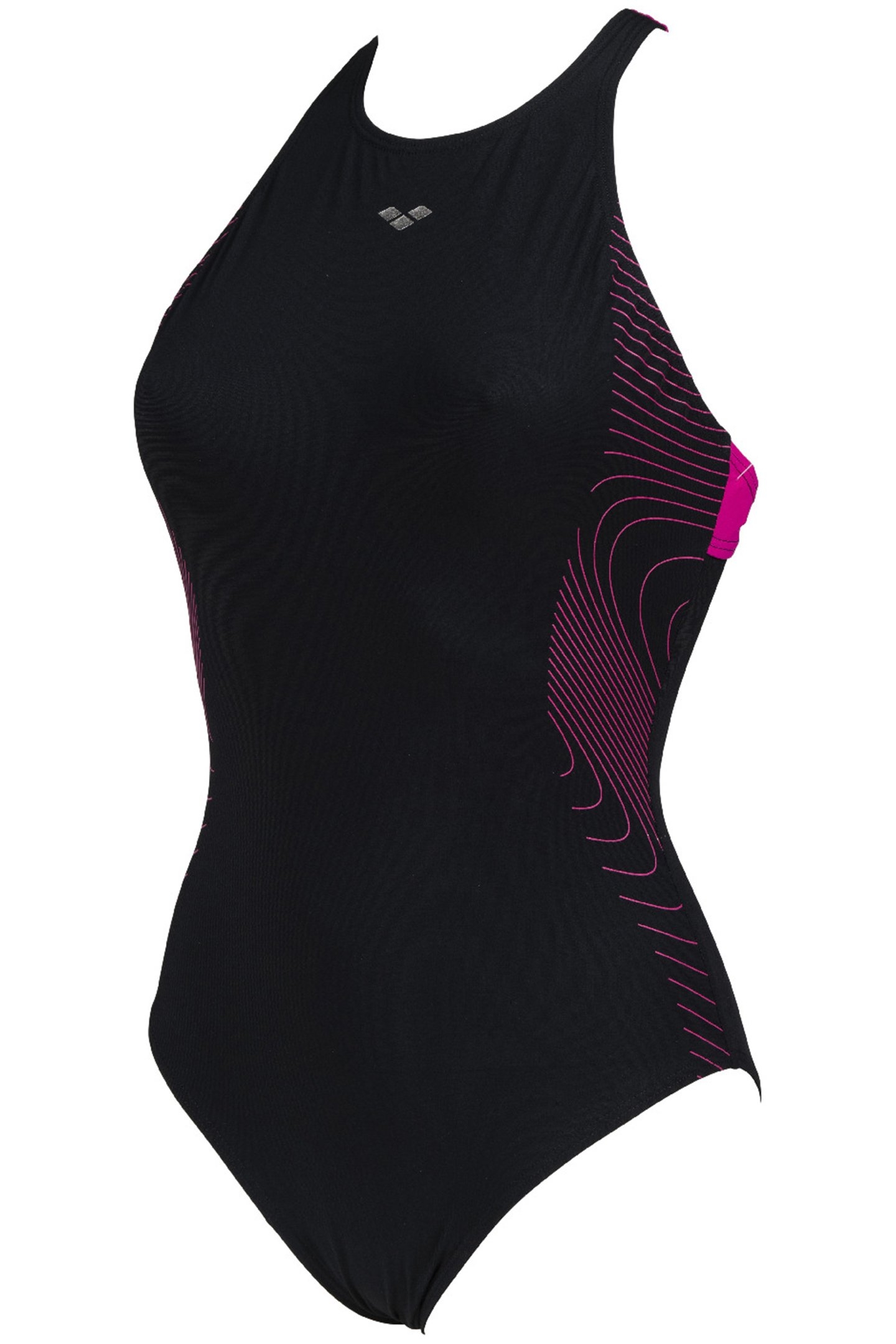 W FULVIA EMBRACE BACK ONE PIECE BLACK ROSE VIOLET 8