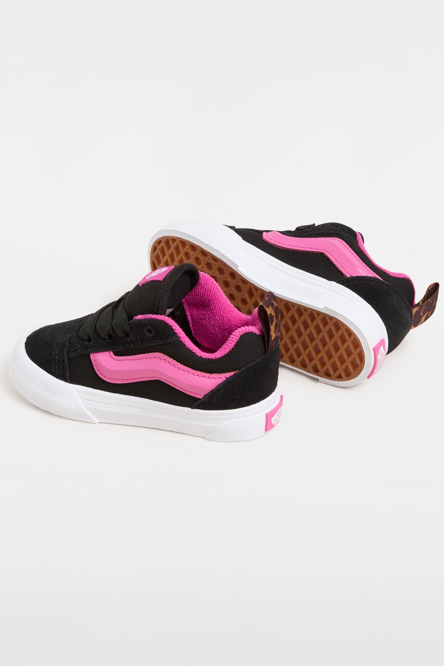 TODDLER KNU SKOOL ELASTIC LACE LEOPARD POP BLACK/MULTI 3