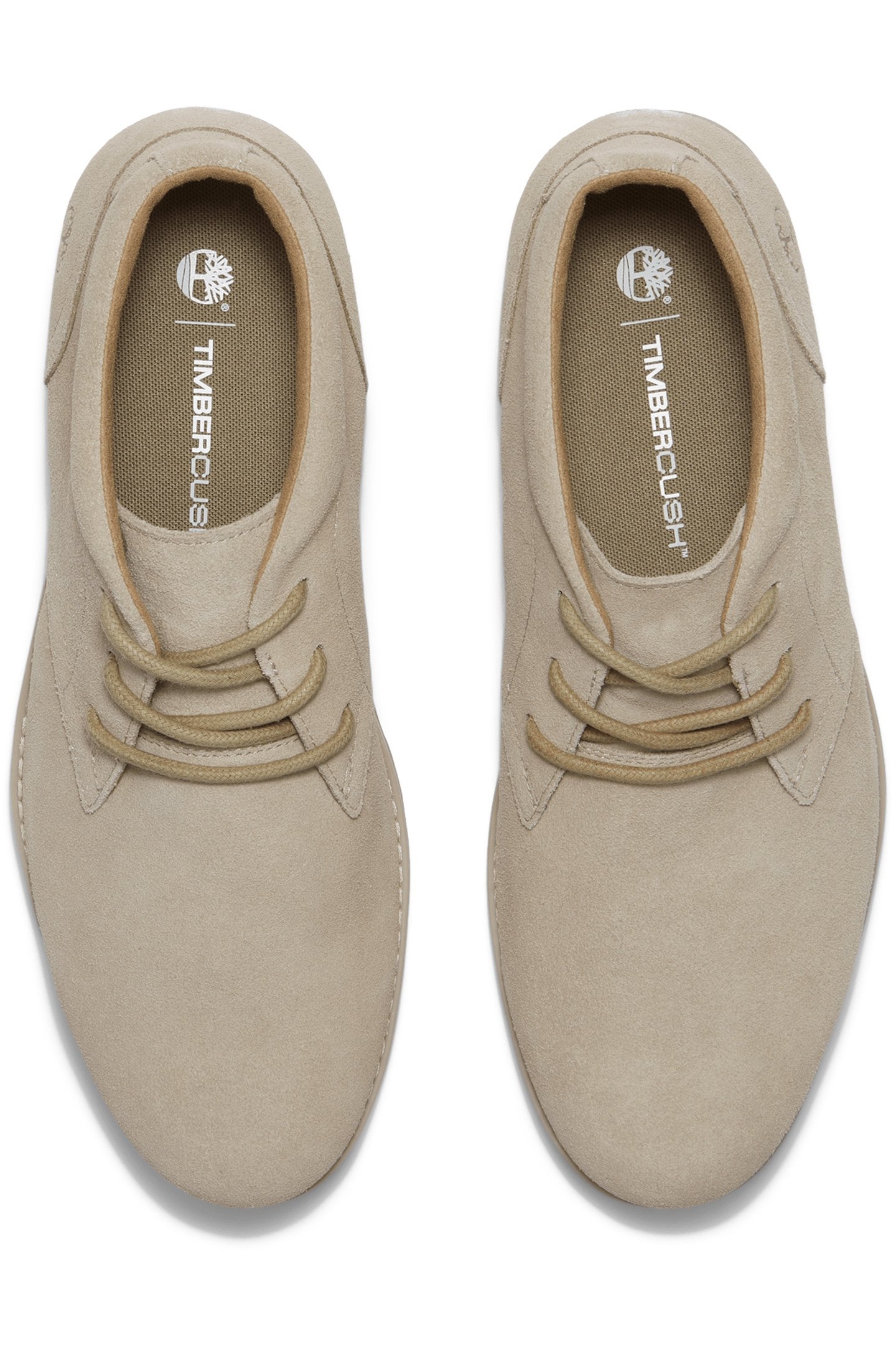 BRITTON SQUARE MID LACE UP BOOT LIGHT BROWN SUEDE 3