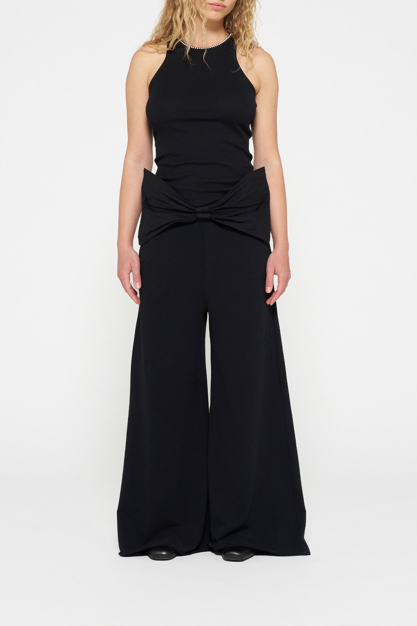 WIDE LEG JOGGER BOW 1012 2
