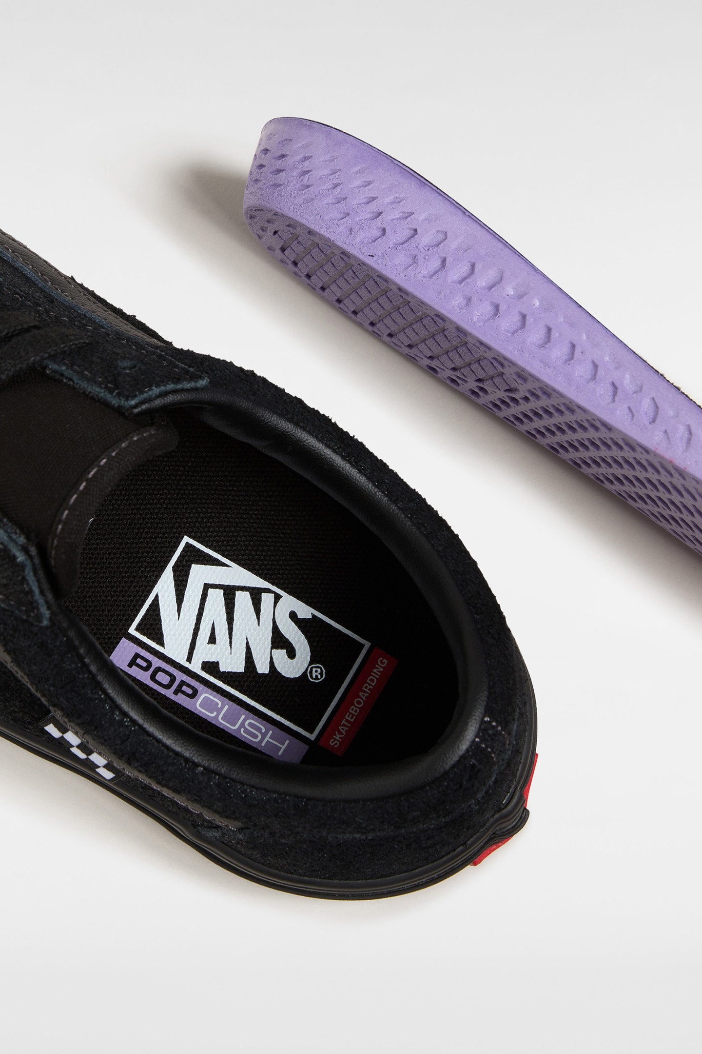 SKATE OLD SKOOL METALLIC BLACK/SMOKE 4