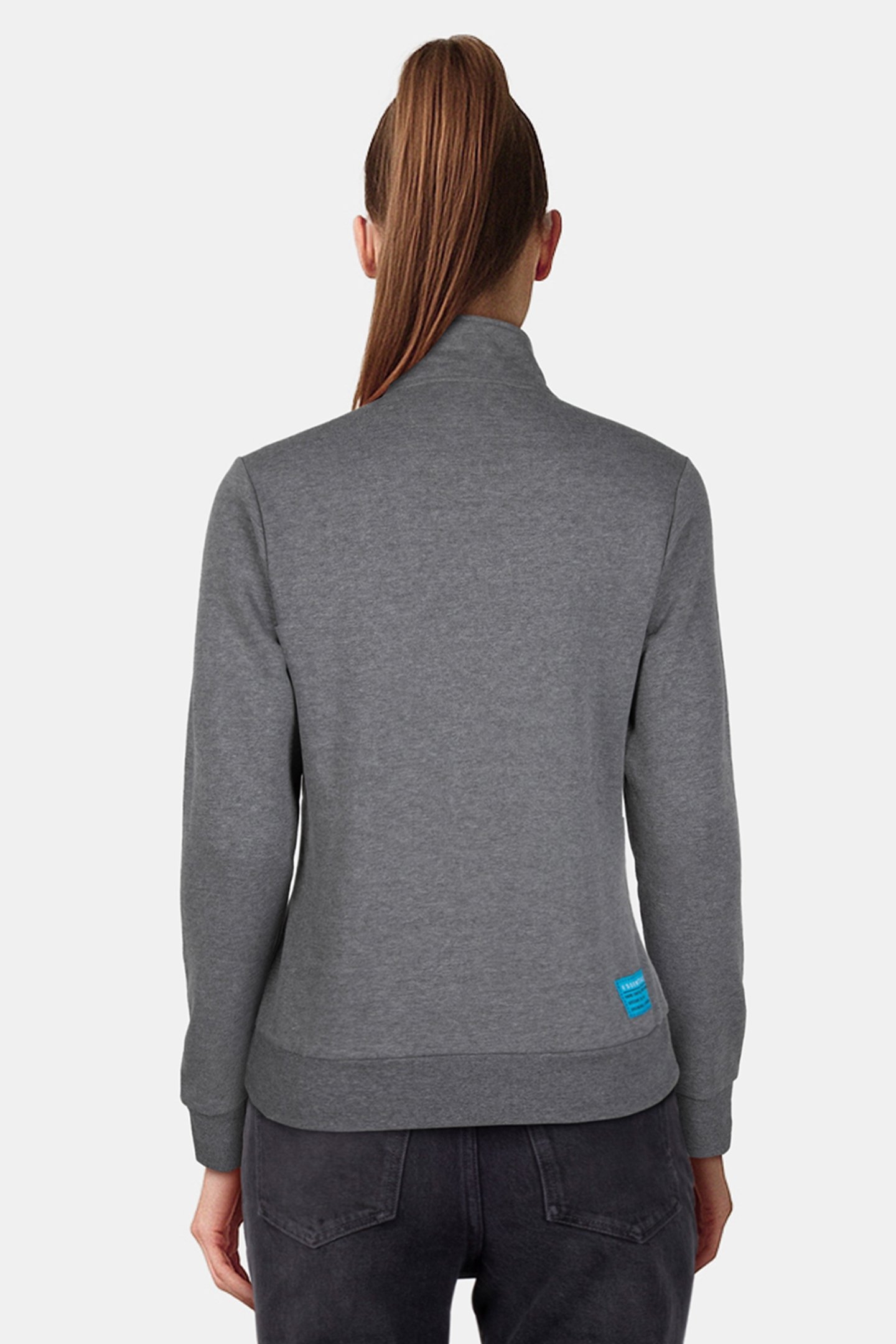 TE F/Z JACKET DARK GREY MELANGE 4