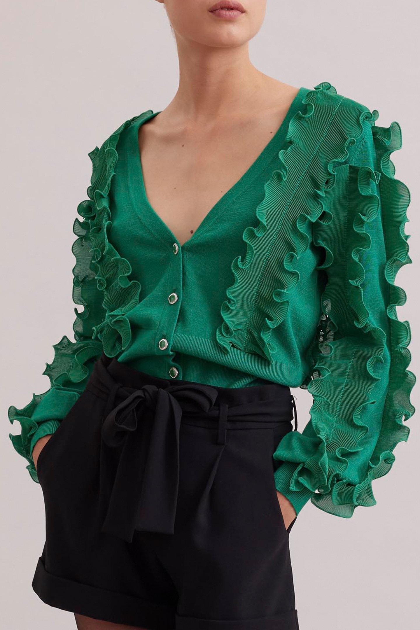 CILINE CARDIGAN MINT 1