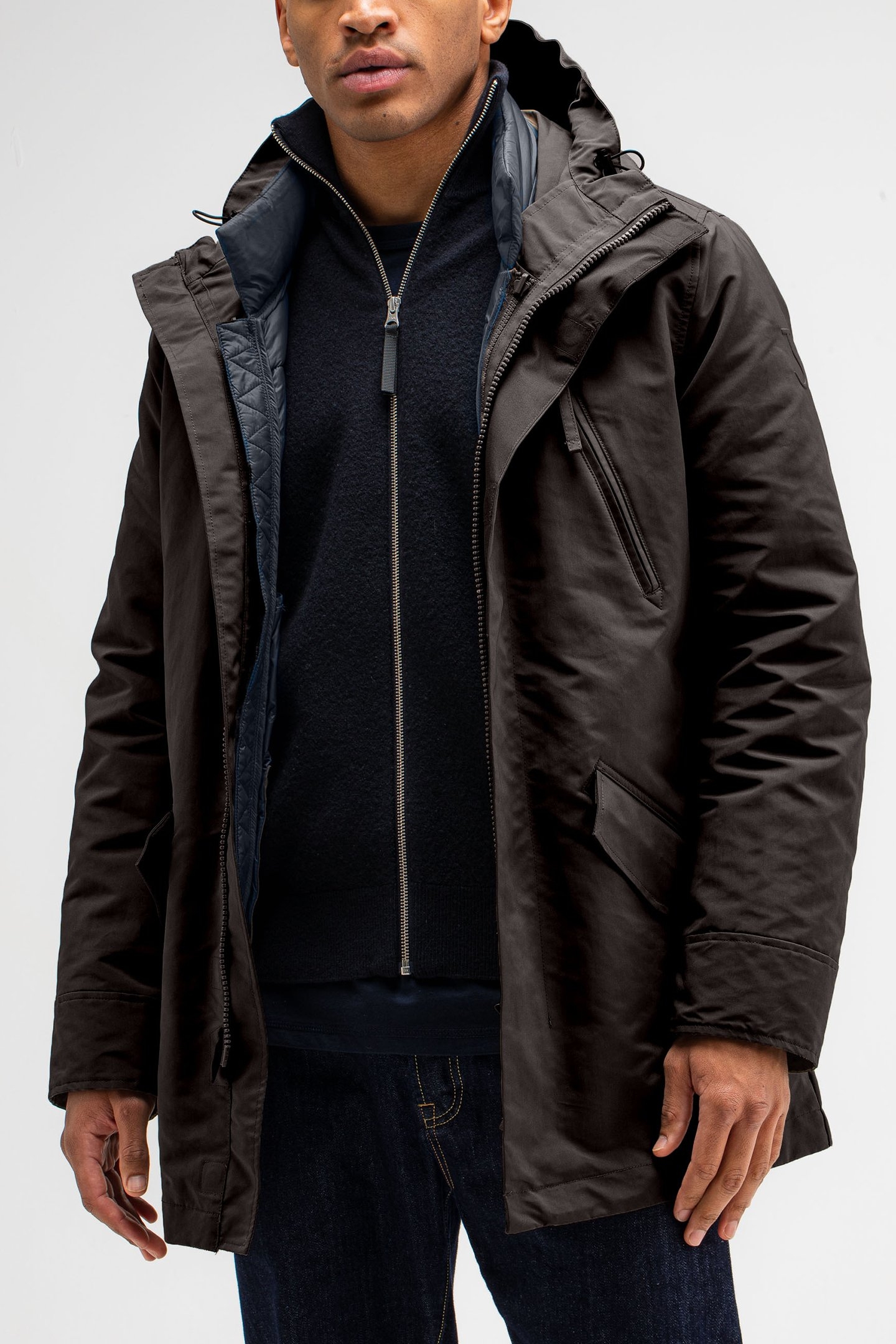 GALENA MK.2 3IN1 JACKET PEPPER BROWN 5