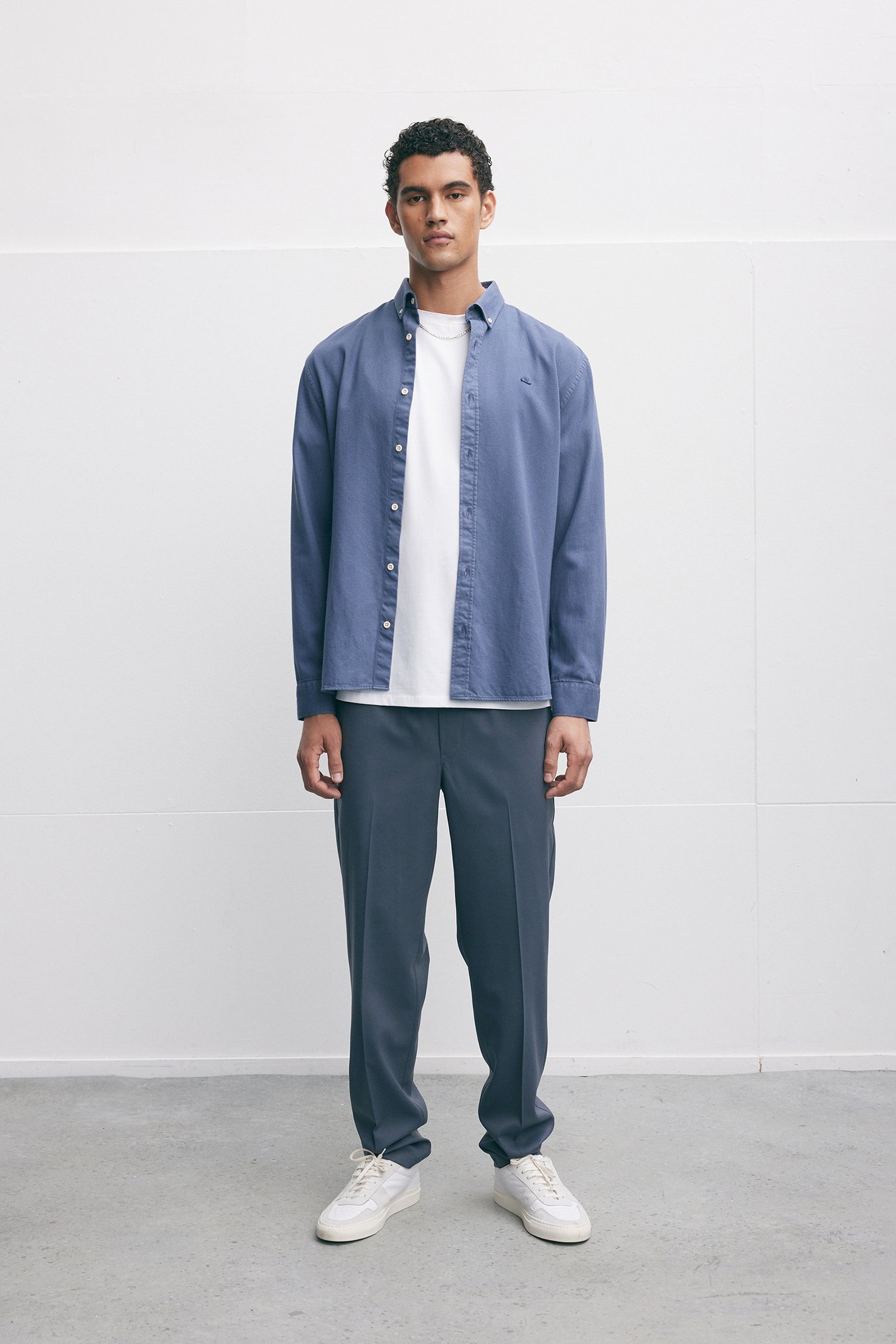 SORT SHIRTS STORMY BLUE 1