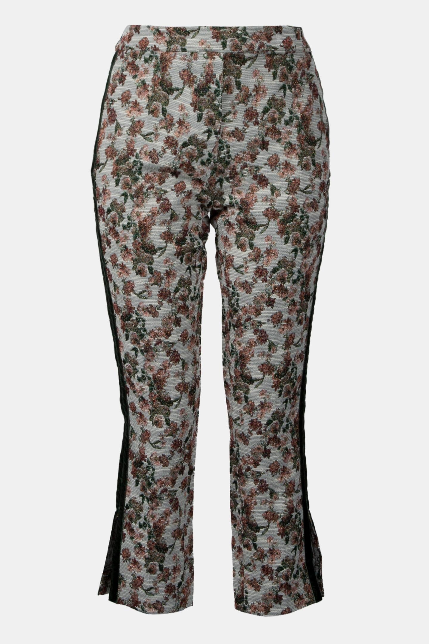 PANTS SIDE SLIT GREEN 3