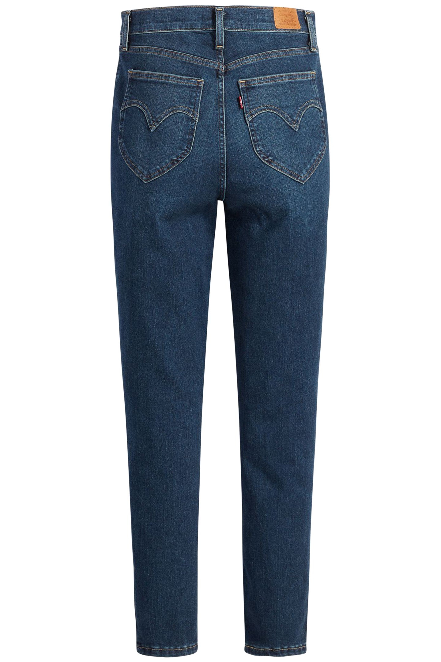 RETRO HIGH SKINNY JEANS DARK INDIGO 4