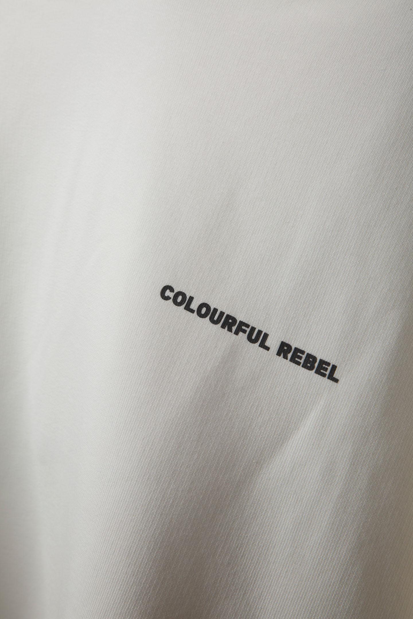 MOTEL SCENERY OVERSIZED HOODIE OFF WHITE 5