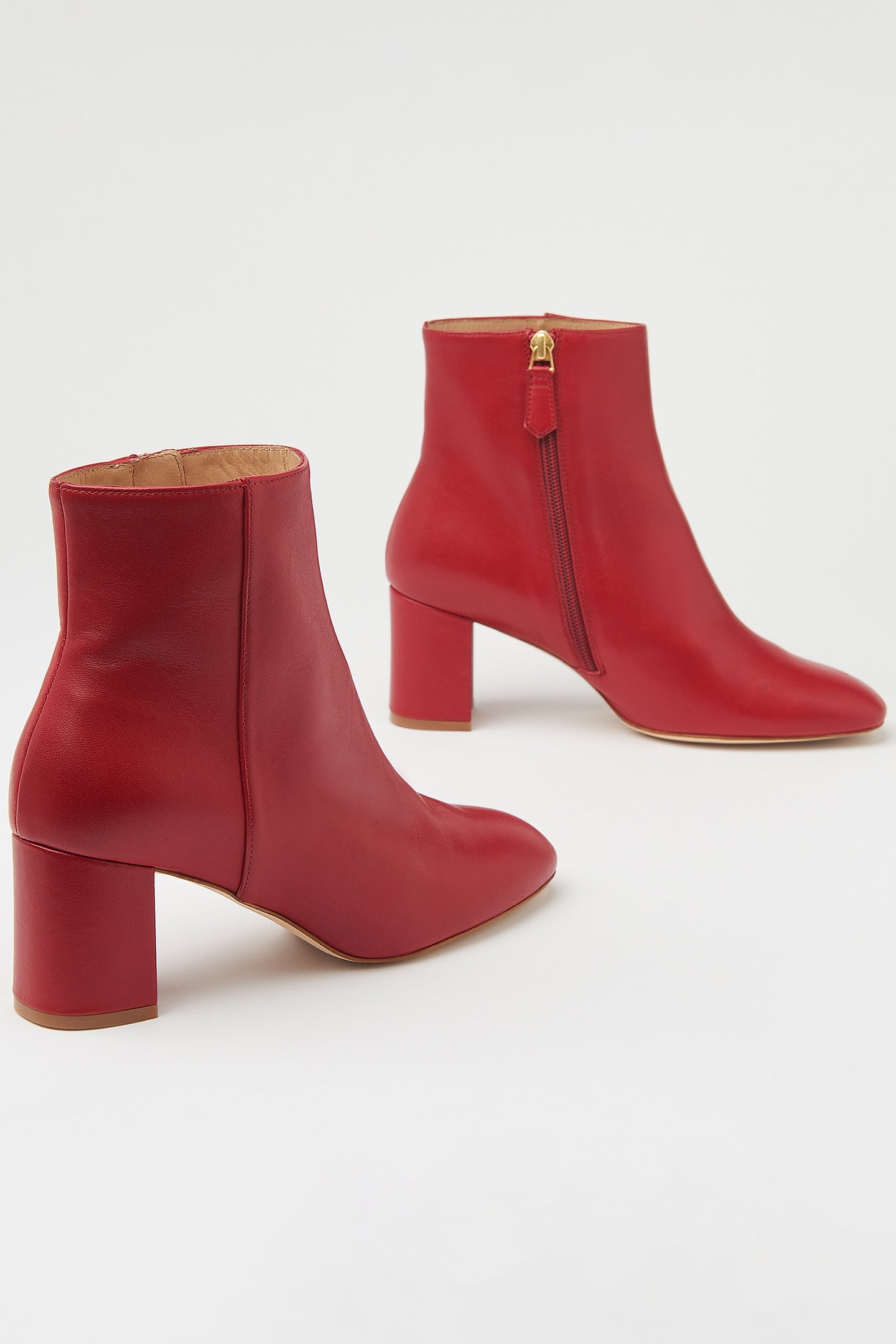 JETTE SQUARE TOE BOOT RED 2