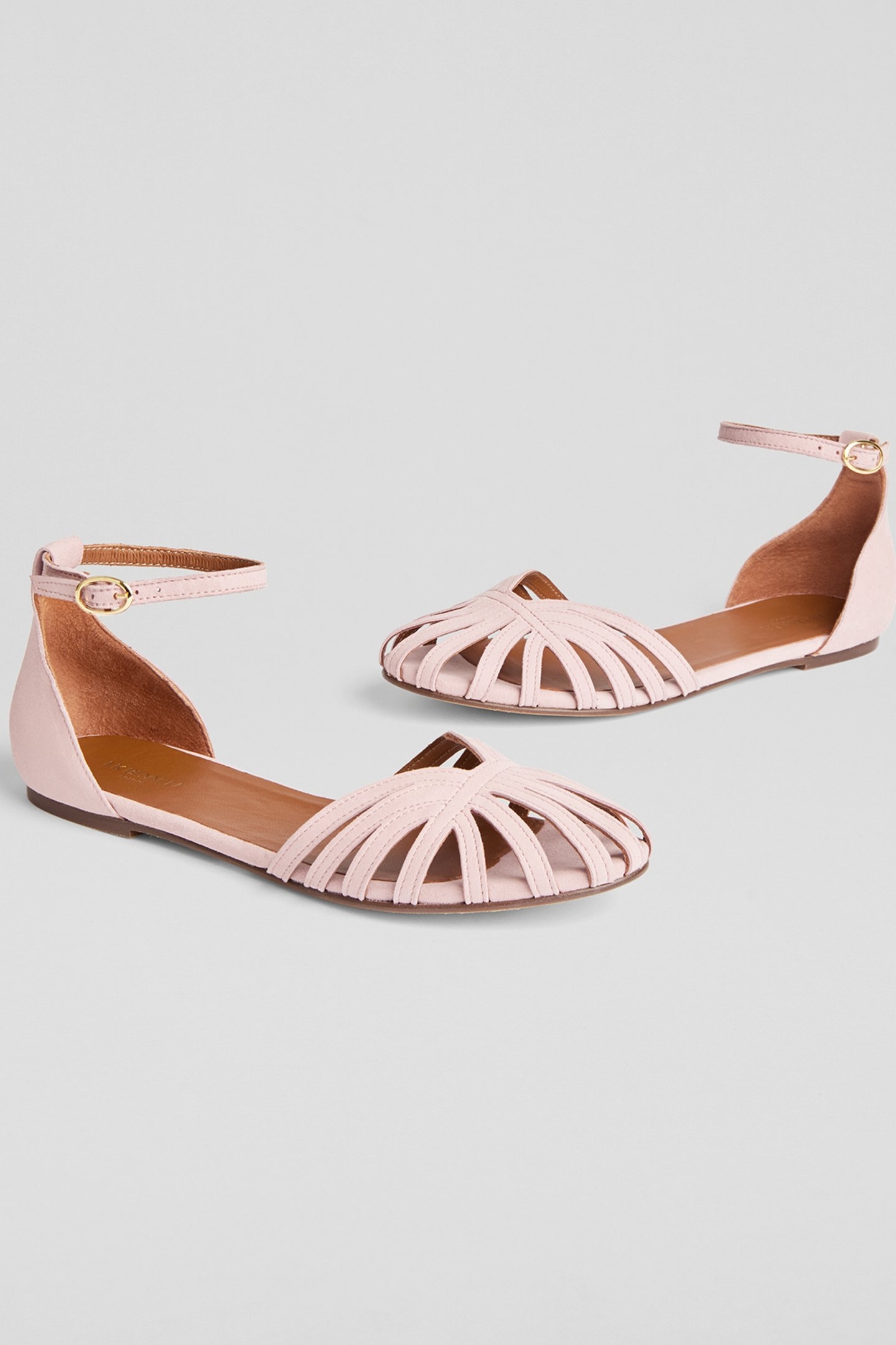 FL AUBREY PLAITED FRONT DUSTY PINK 3