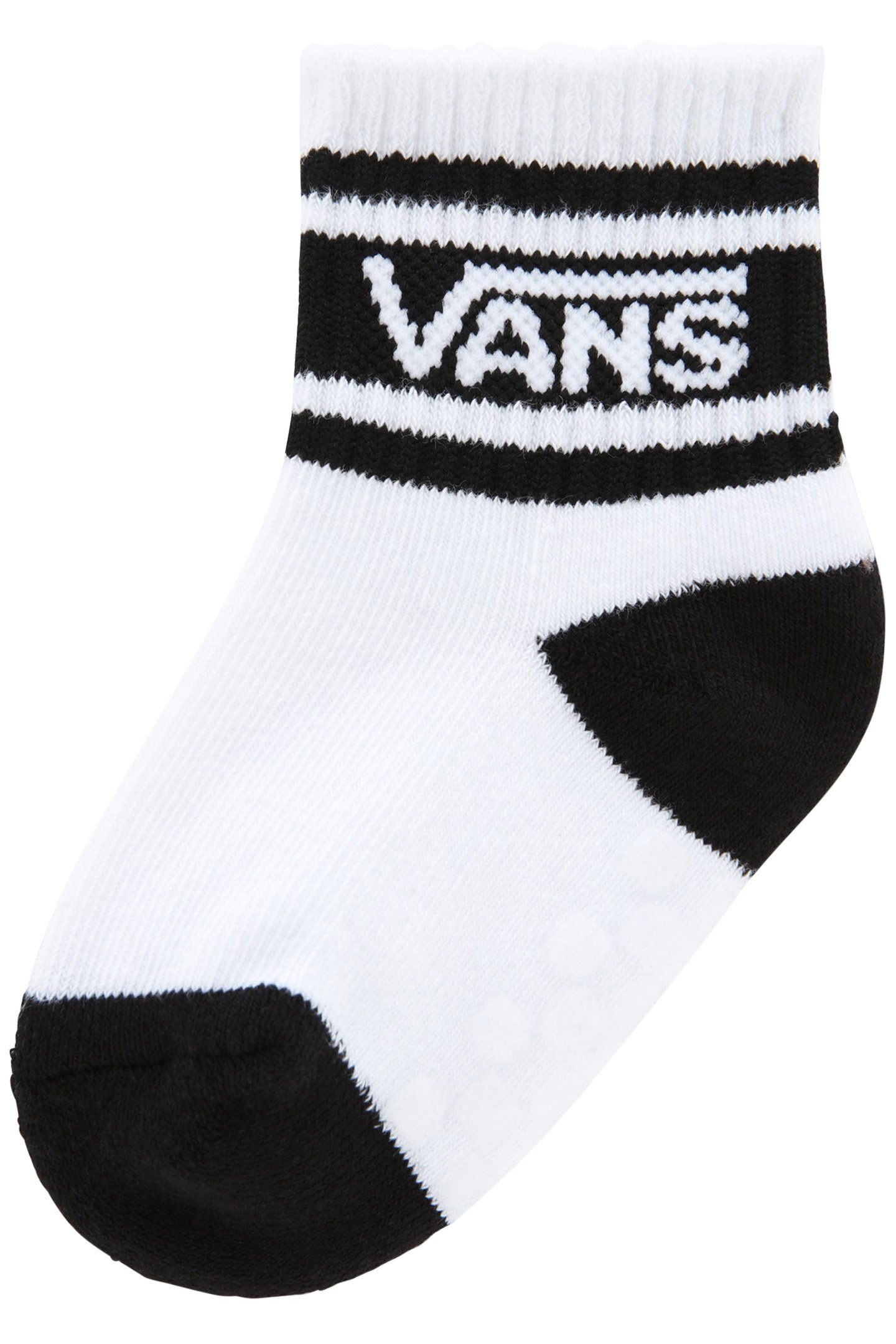 IT VANS DROP CREW TODDLER WHITE/BLACK 1