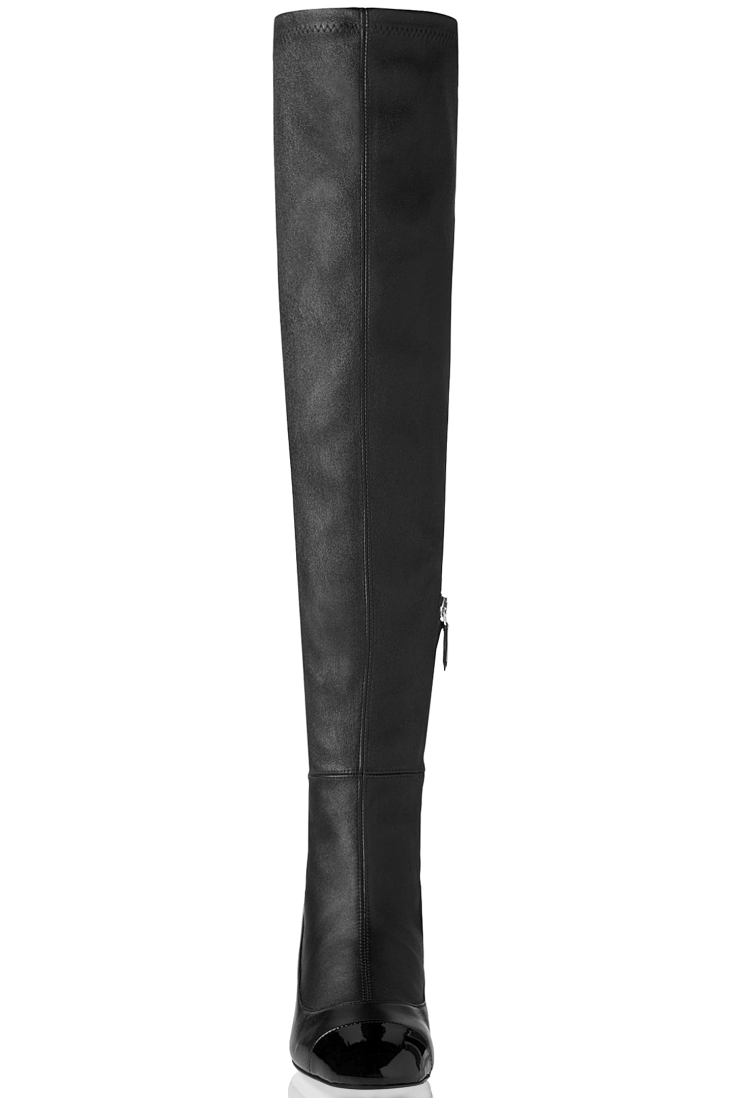 IDA - BLOCKY HEEL OVER KN BLACK 4