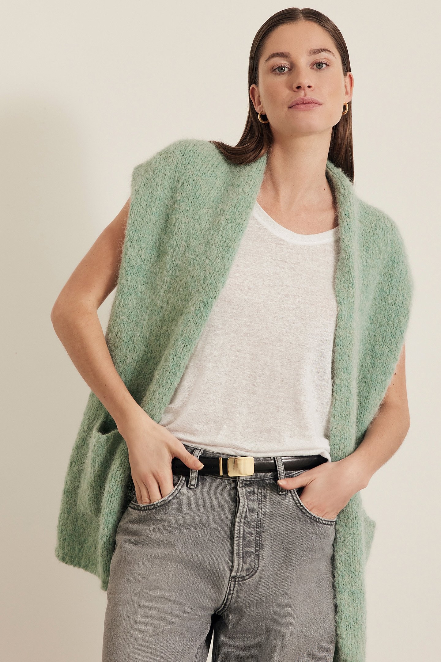 BERNOU CARDIGAN MINT 5