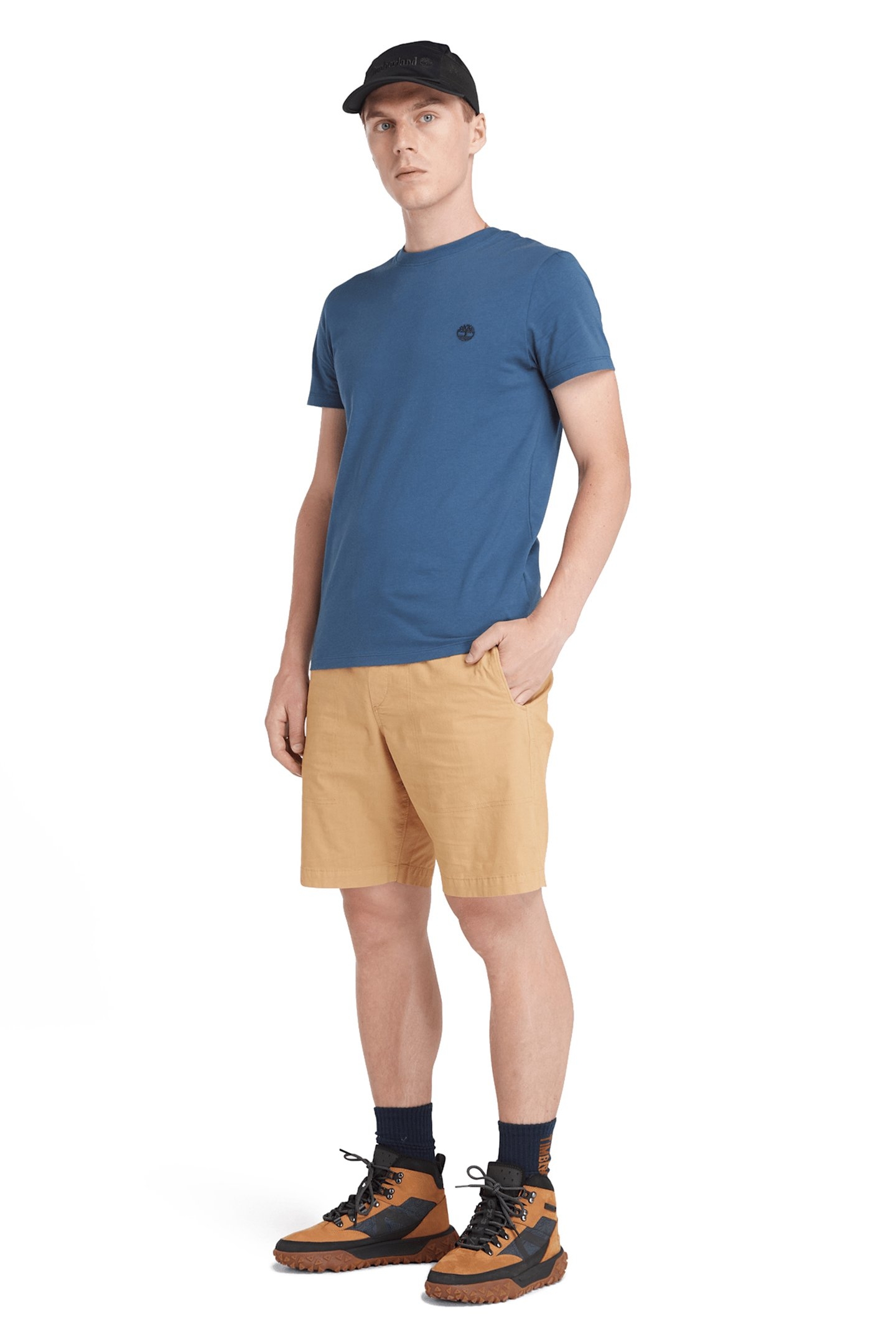 DUNSTAN RIVER SHORT SLEEVE TEE DARK DENIM 3