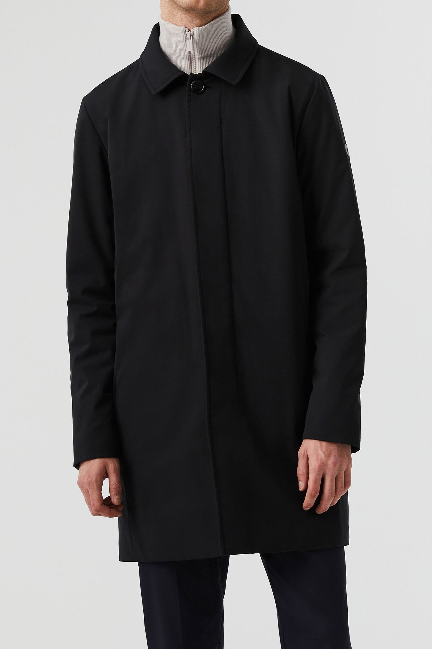 ATA OTEMO V1.C1.03 TRENCHCOAT BLACK 1