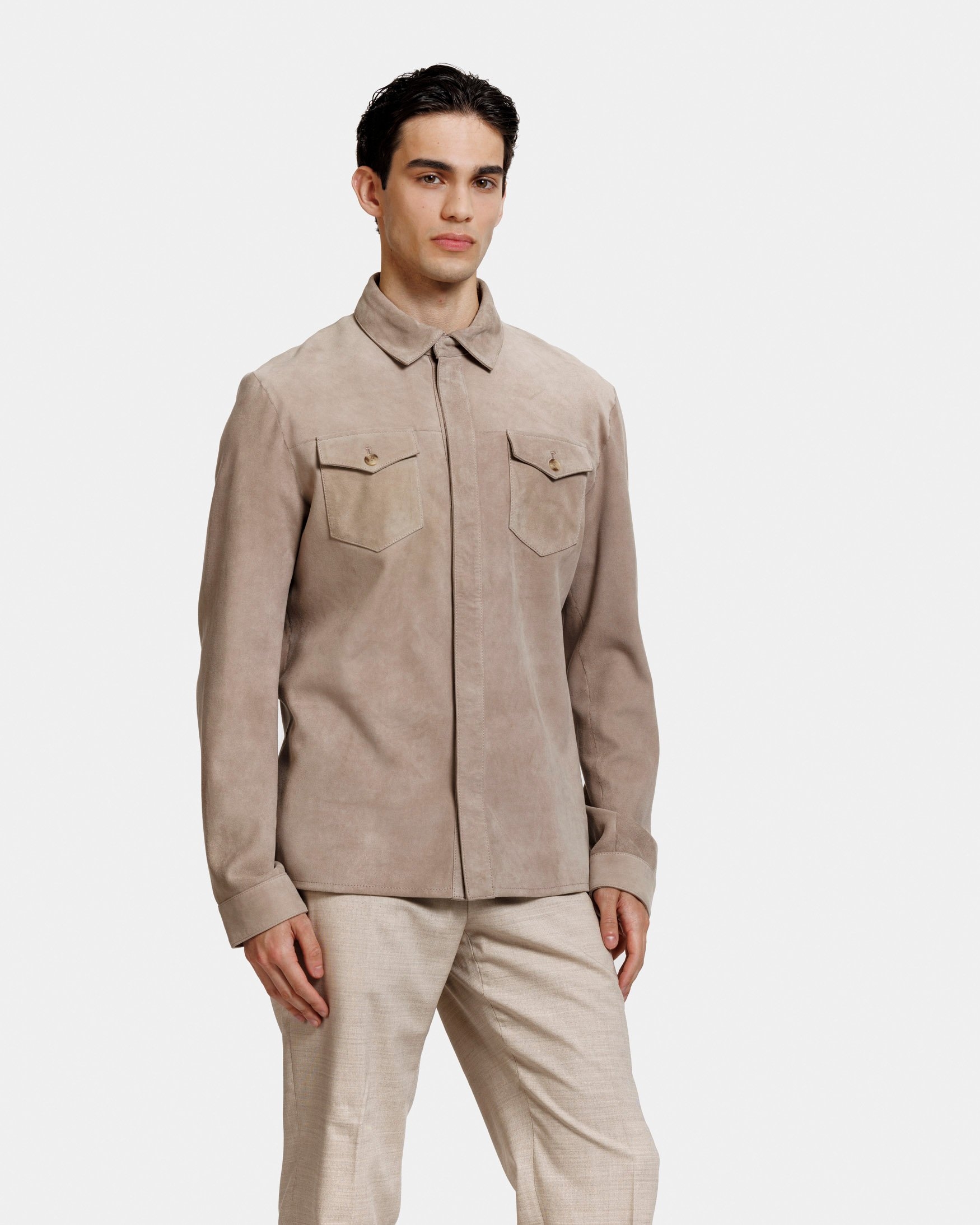 ROCCO OVERSHIR GREY TAUPE 1