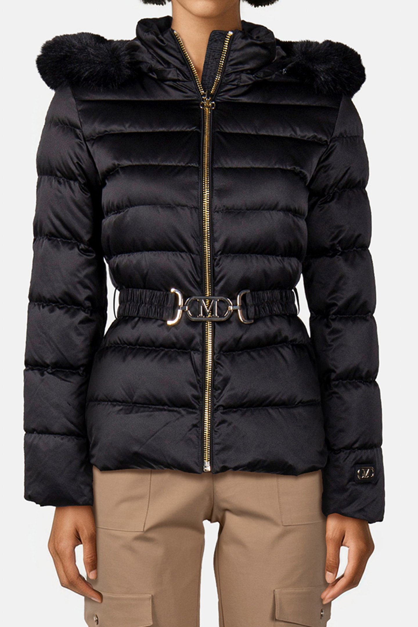 JASTIN DOWN SHORT JA JET BLACK A996 1