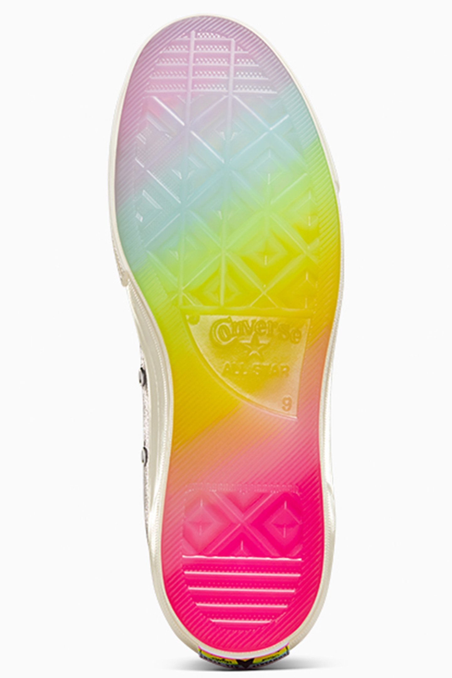 UNISEX CHUCK 70 PRIDE SILVER/EGRET/CHAOS FUSCHIA 4