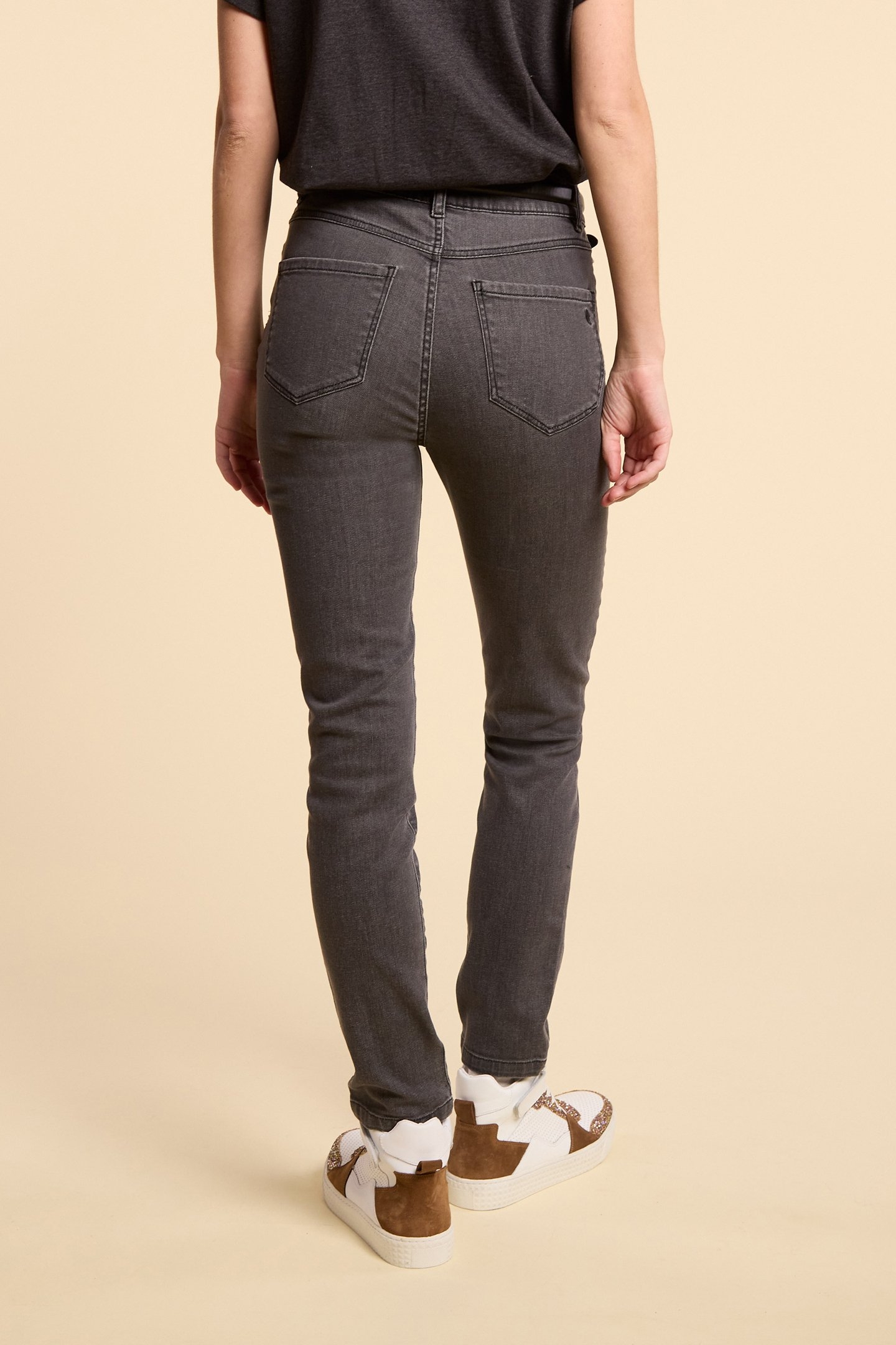 CHARCOAL SLIM JEANS ANTHRACITE 2
