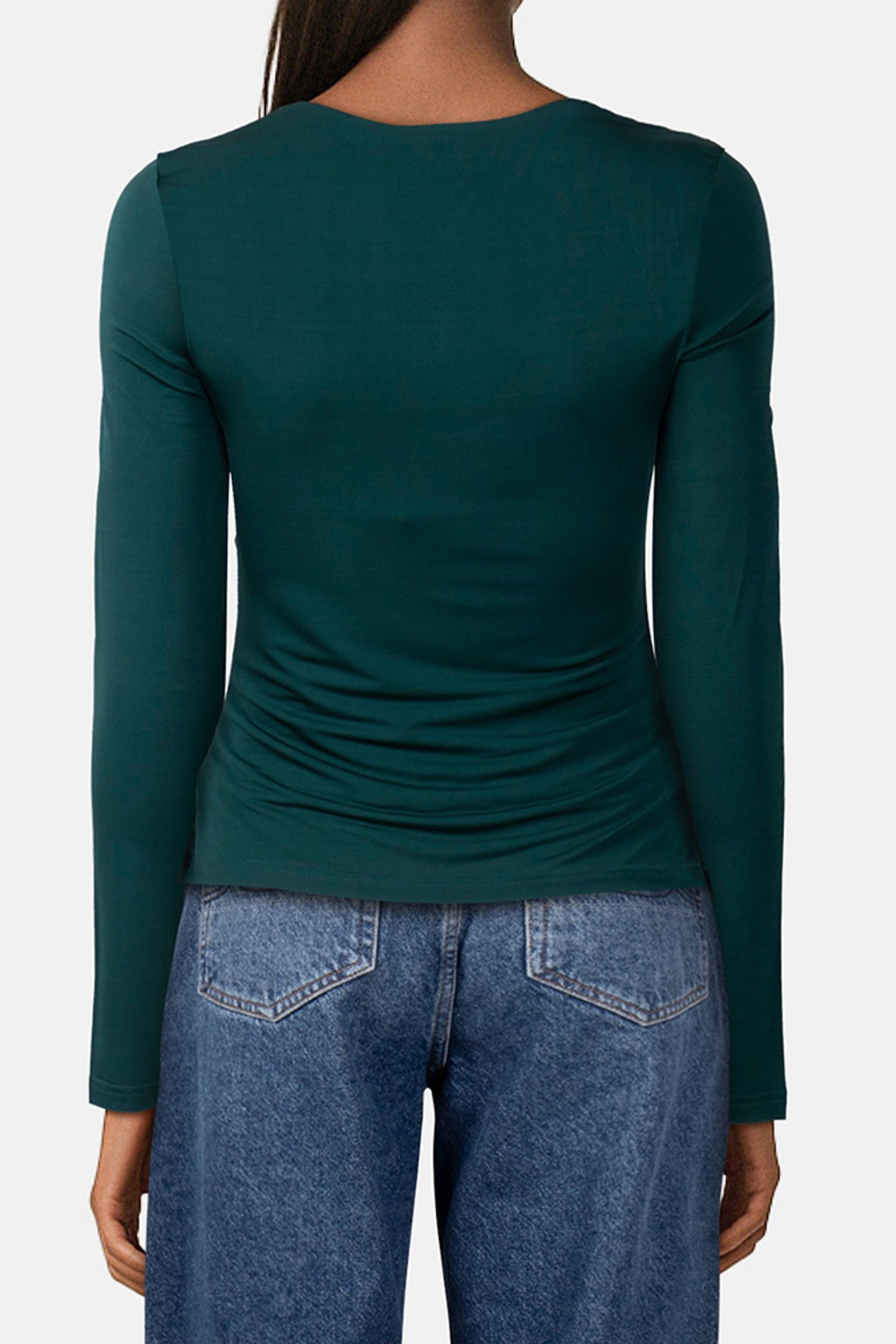 MATY LS TOP FERN MOSS GREEN 2