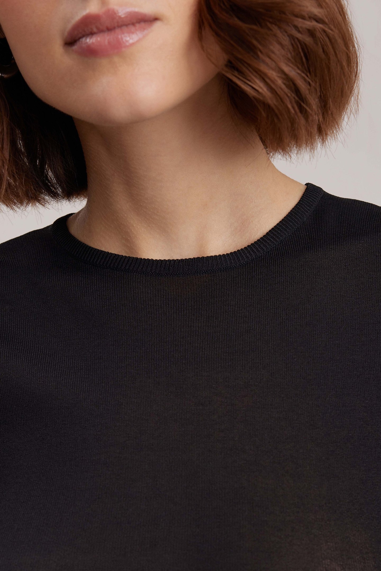 FADETTE PULLOVER BLACK/WHITE 7