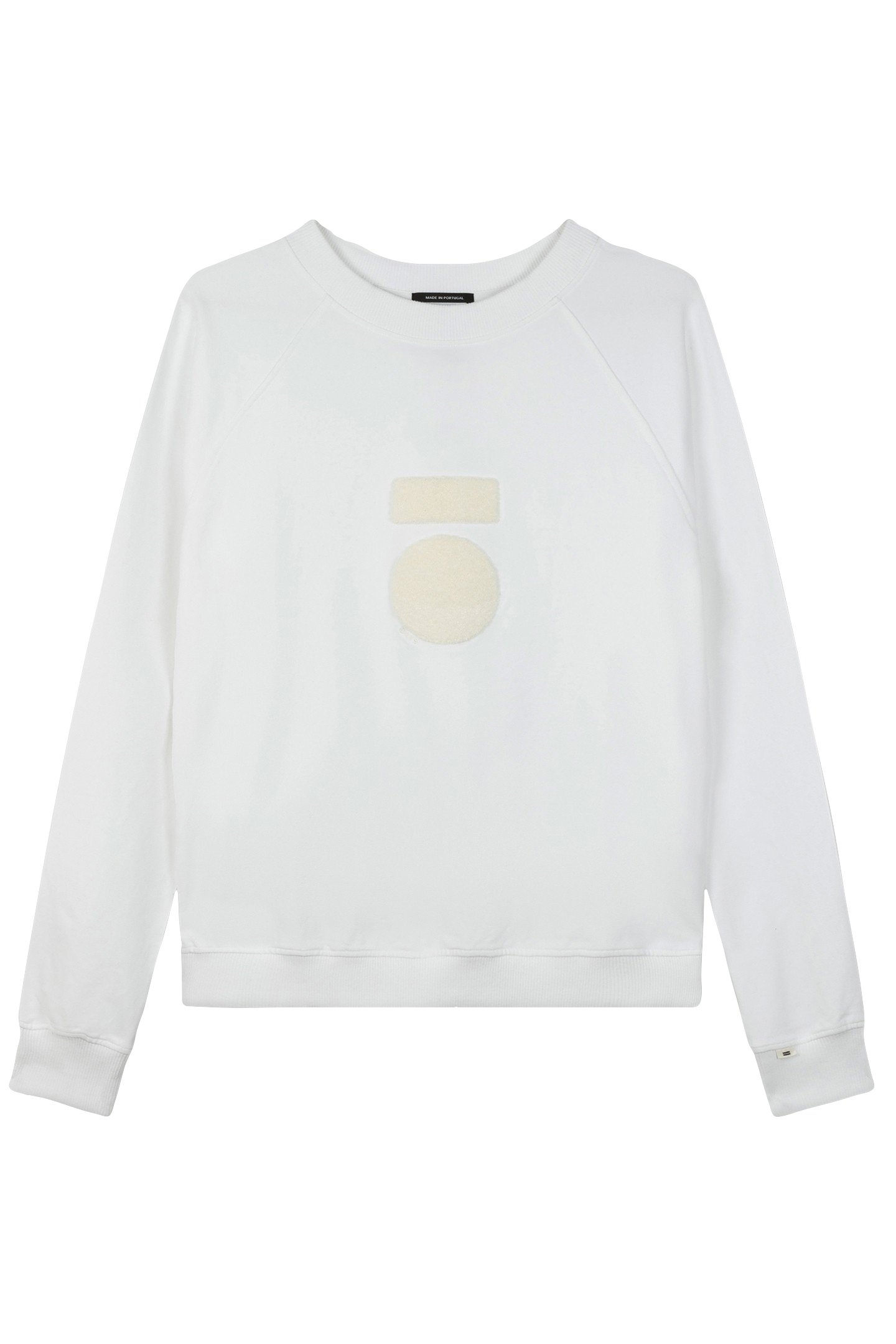 THE CREW NECK SWEATER WHITE 4