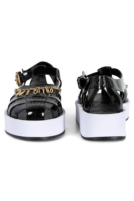 PVC NERO SANDALS PVC NERO 2