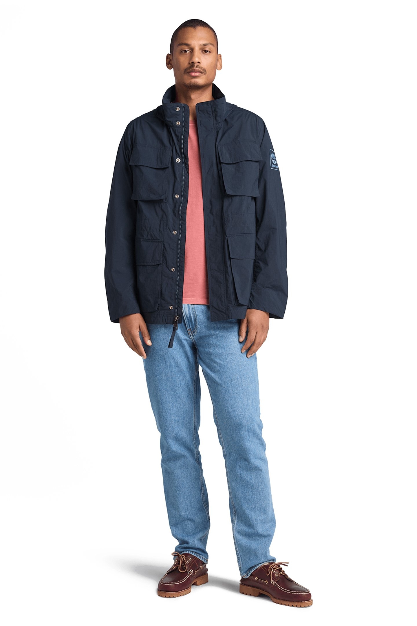 ABINGTON DURABLE WATER REPELLENT FIELD JACKET DARK SAPPHIRE 1